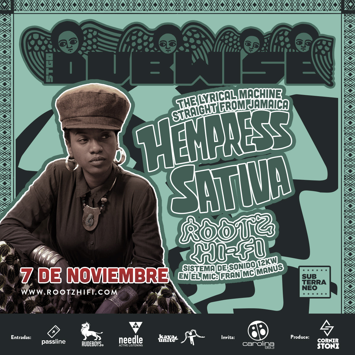 HEMPRESS SATIVA EN CHILE! 🔊🔊