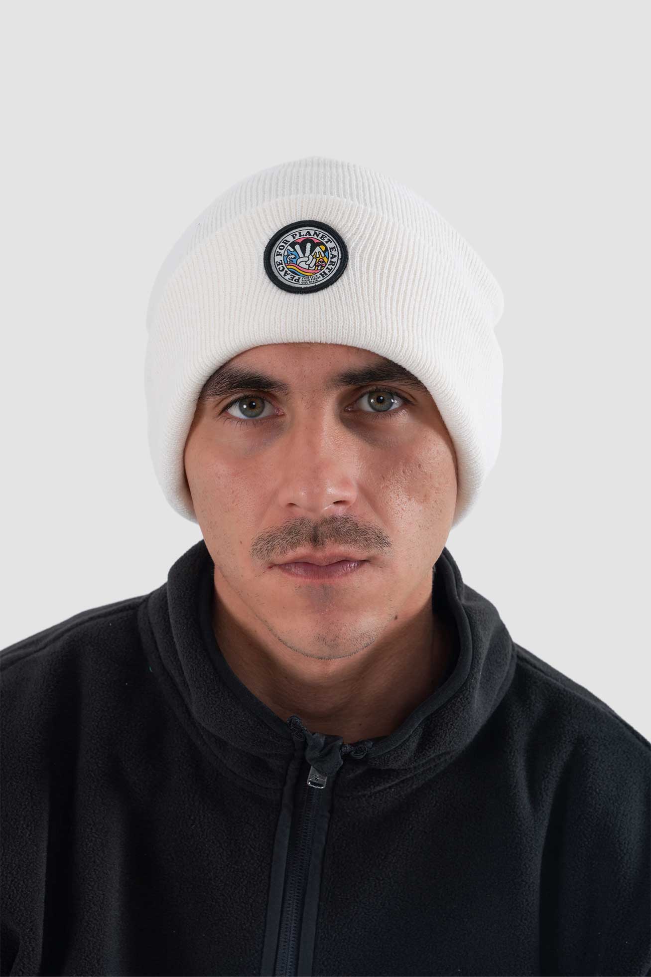 Beanie Peace - Bone