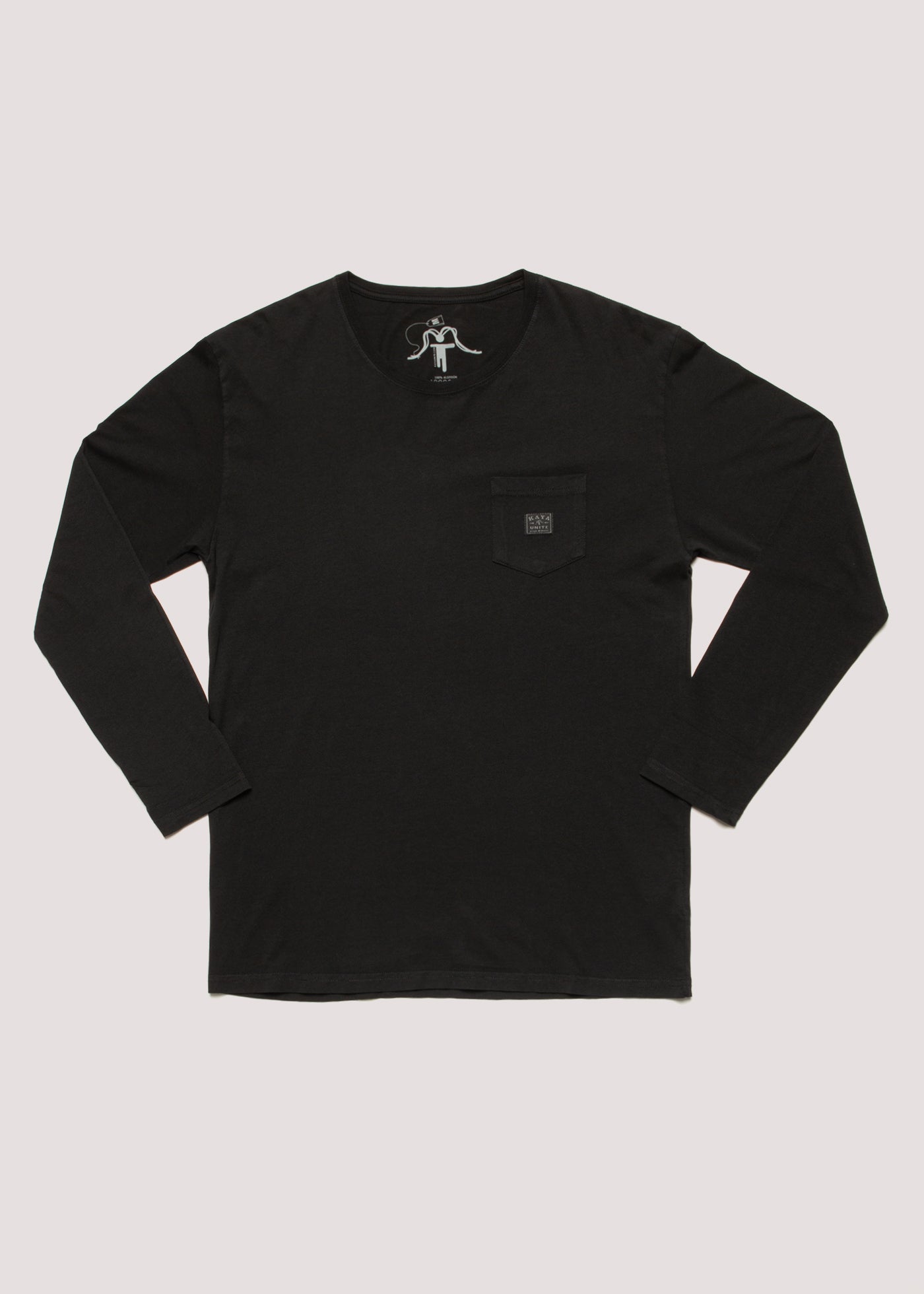T-Shirt Long Daily Black