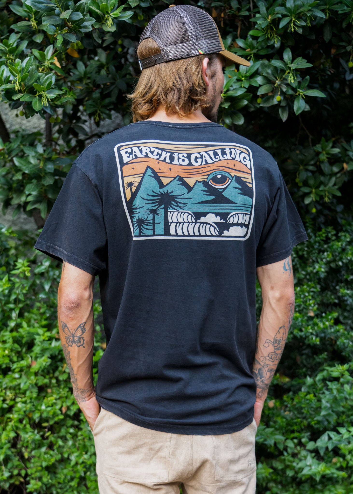 Polera Earth - Negra