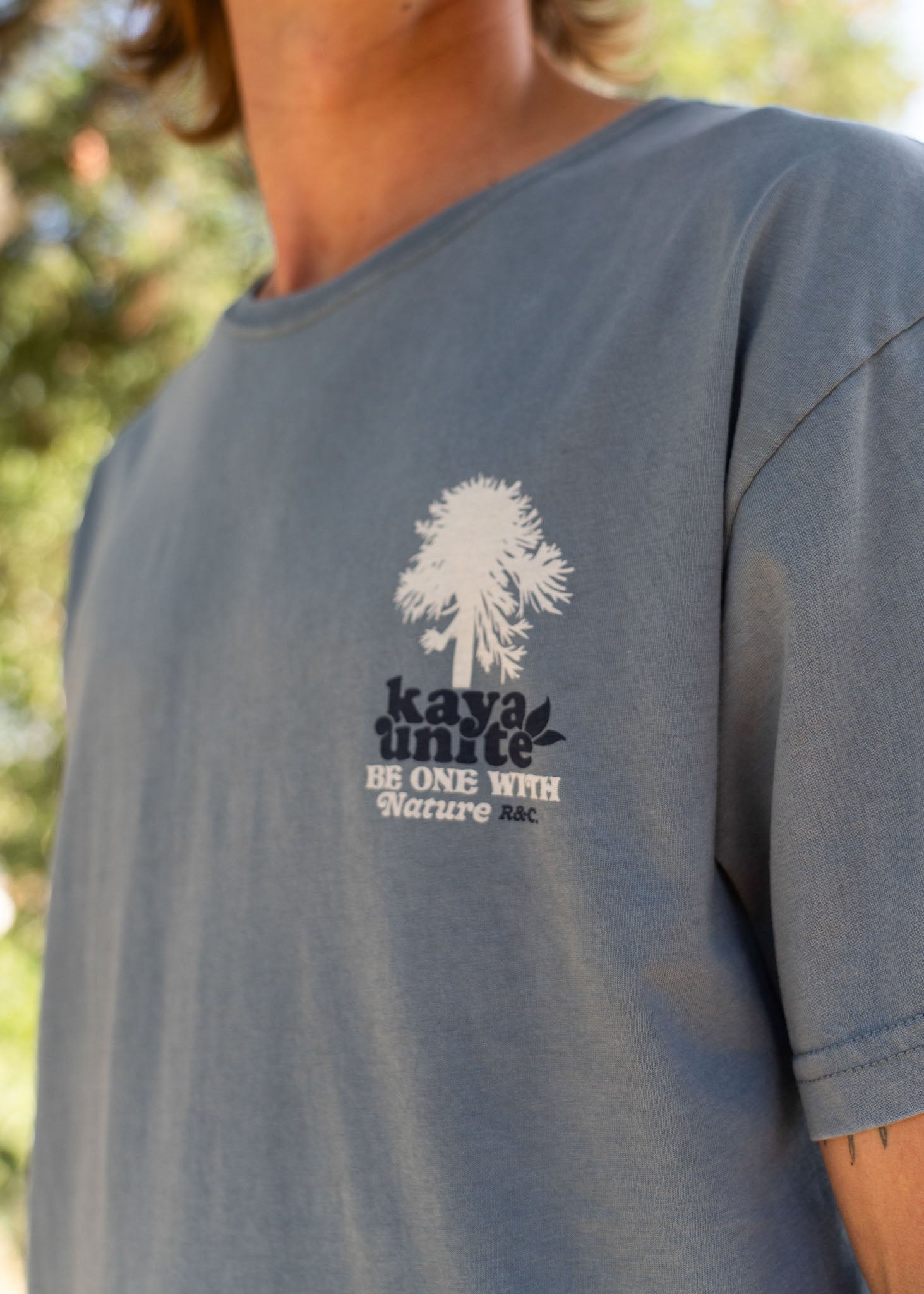 Polera Stormy - Celeste