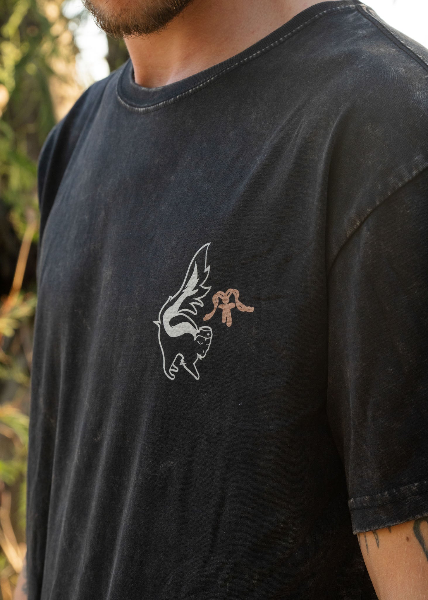 Polera Skunk - Negra