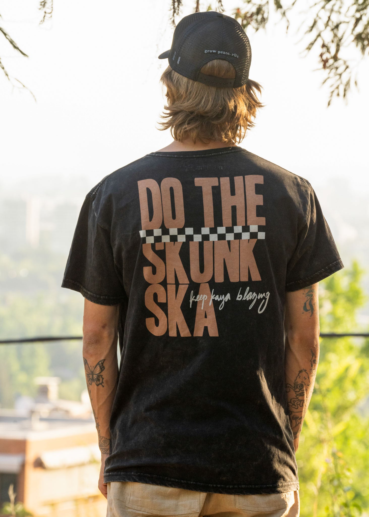 Polera Skunk - Negra