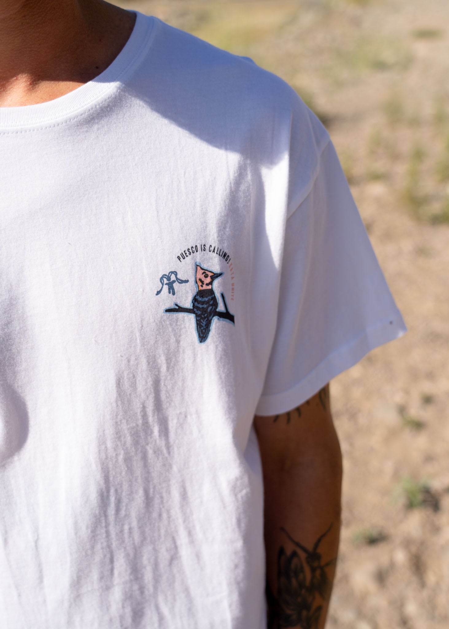 Polera Puesco - Blanca