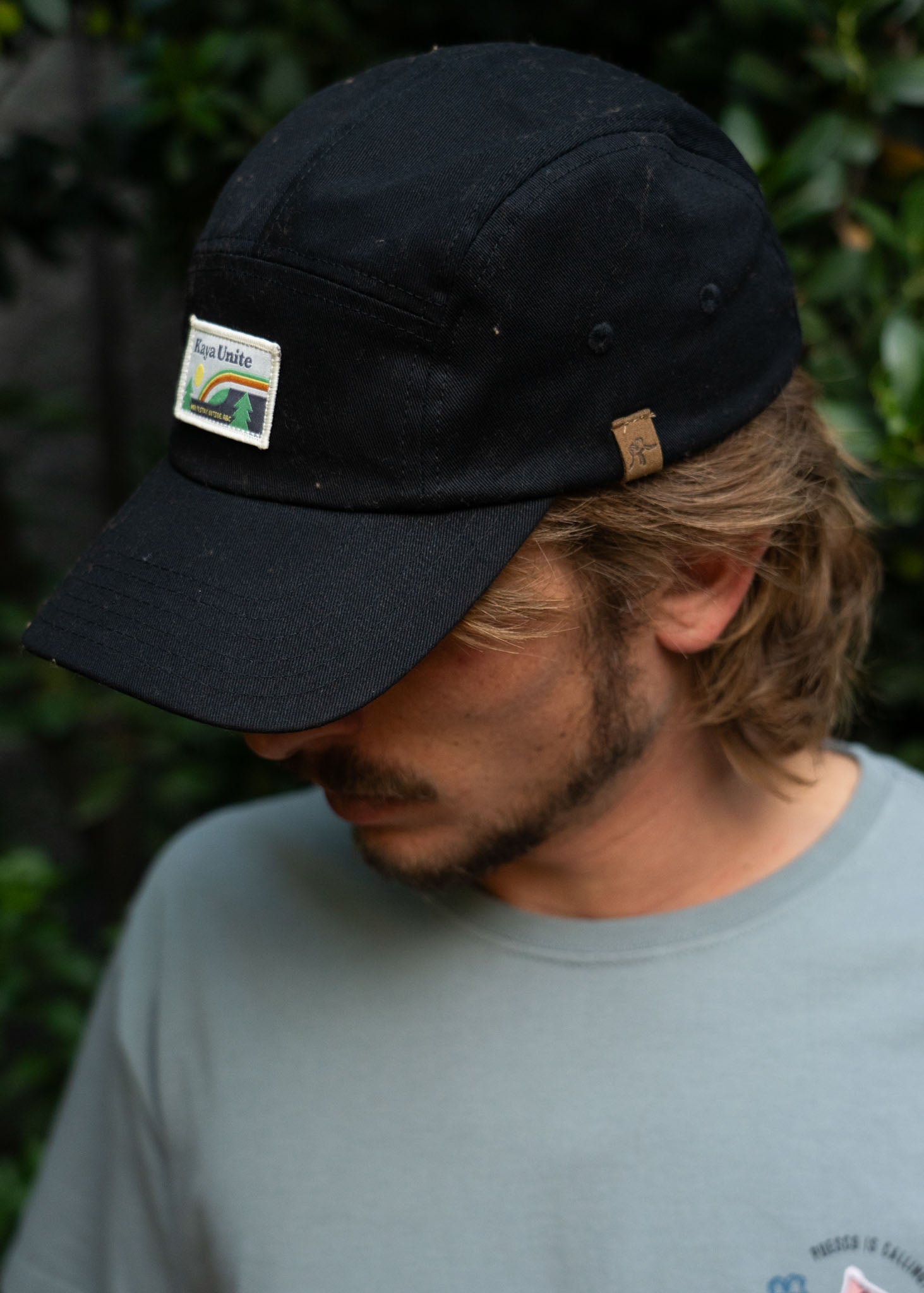 Polera Diseño Algodón Puesco Hombre - Verde Black