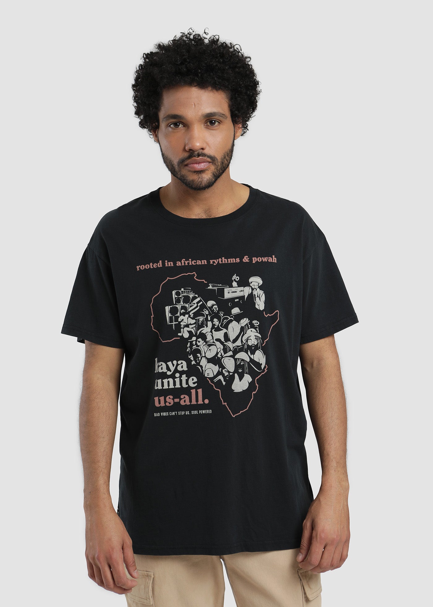 Polera Hombre Unite - Negro