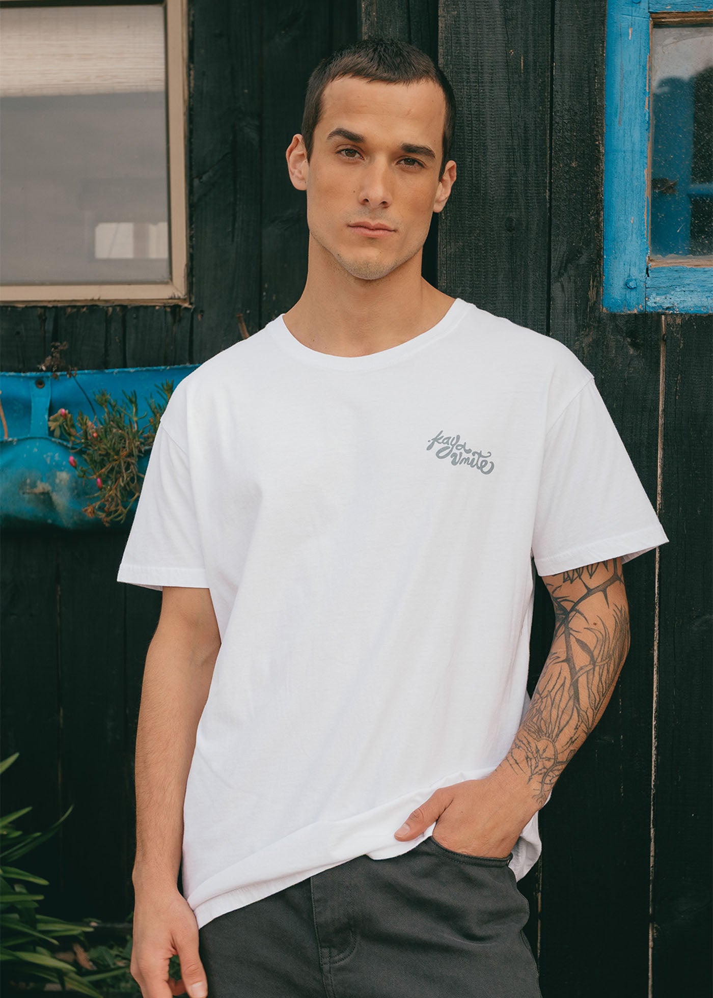 Polera Hombre Kaya - Blanco