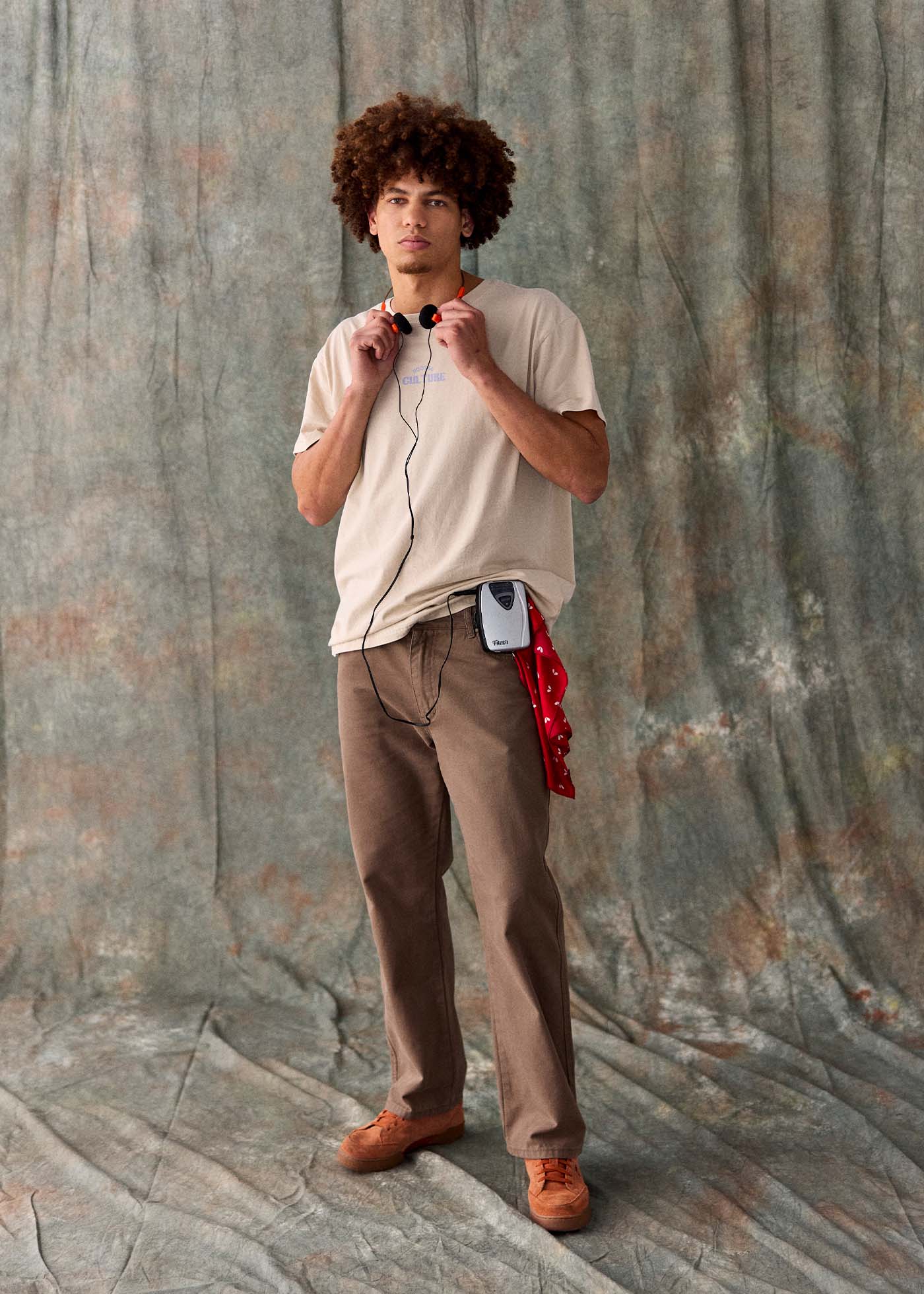 Polera Hombre Culture - Bone