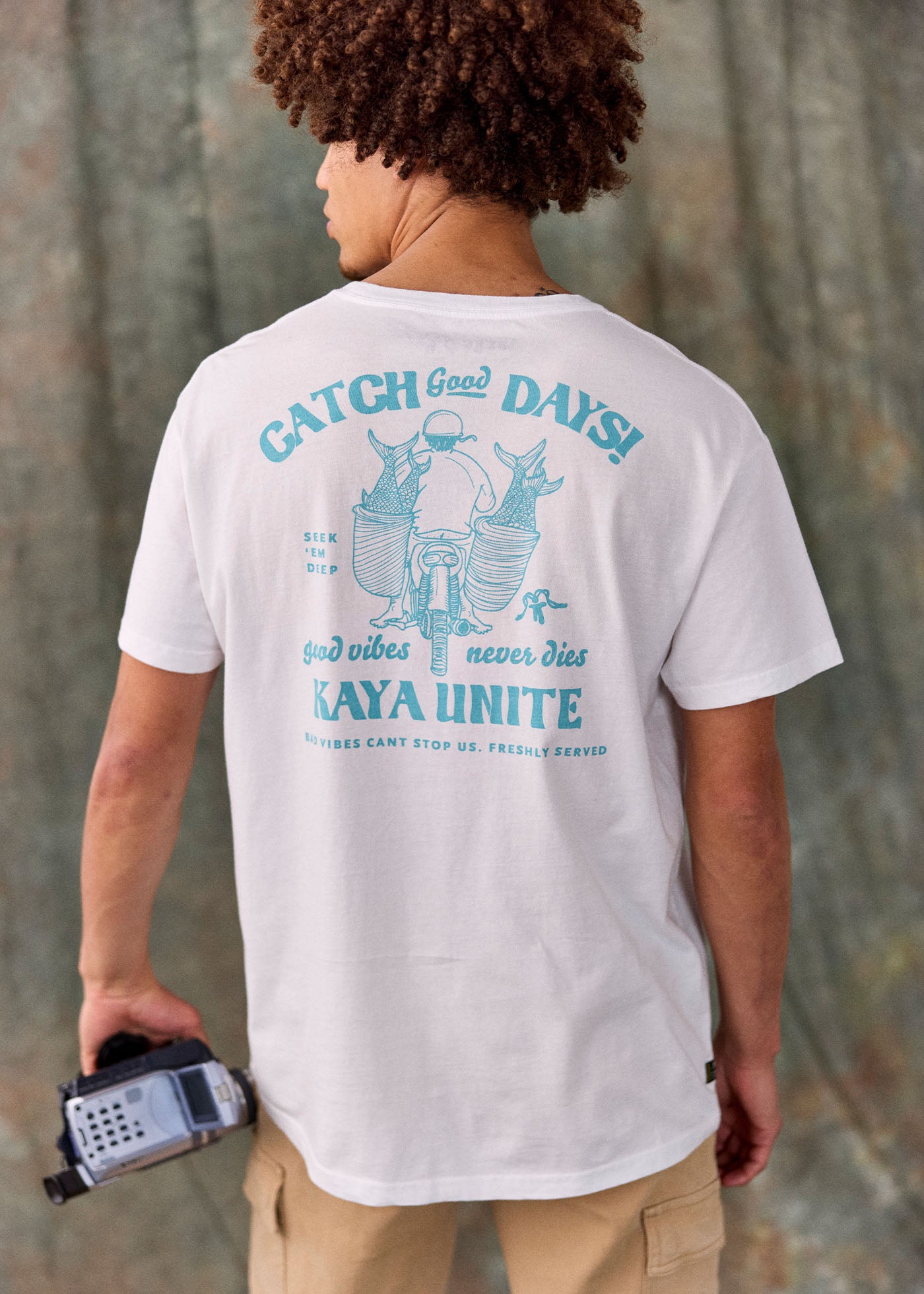 Polera Hombre Catch - Blanco