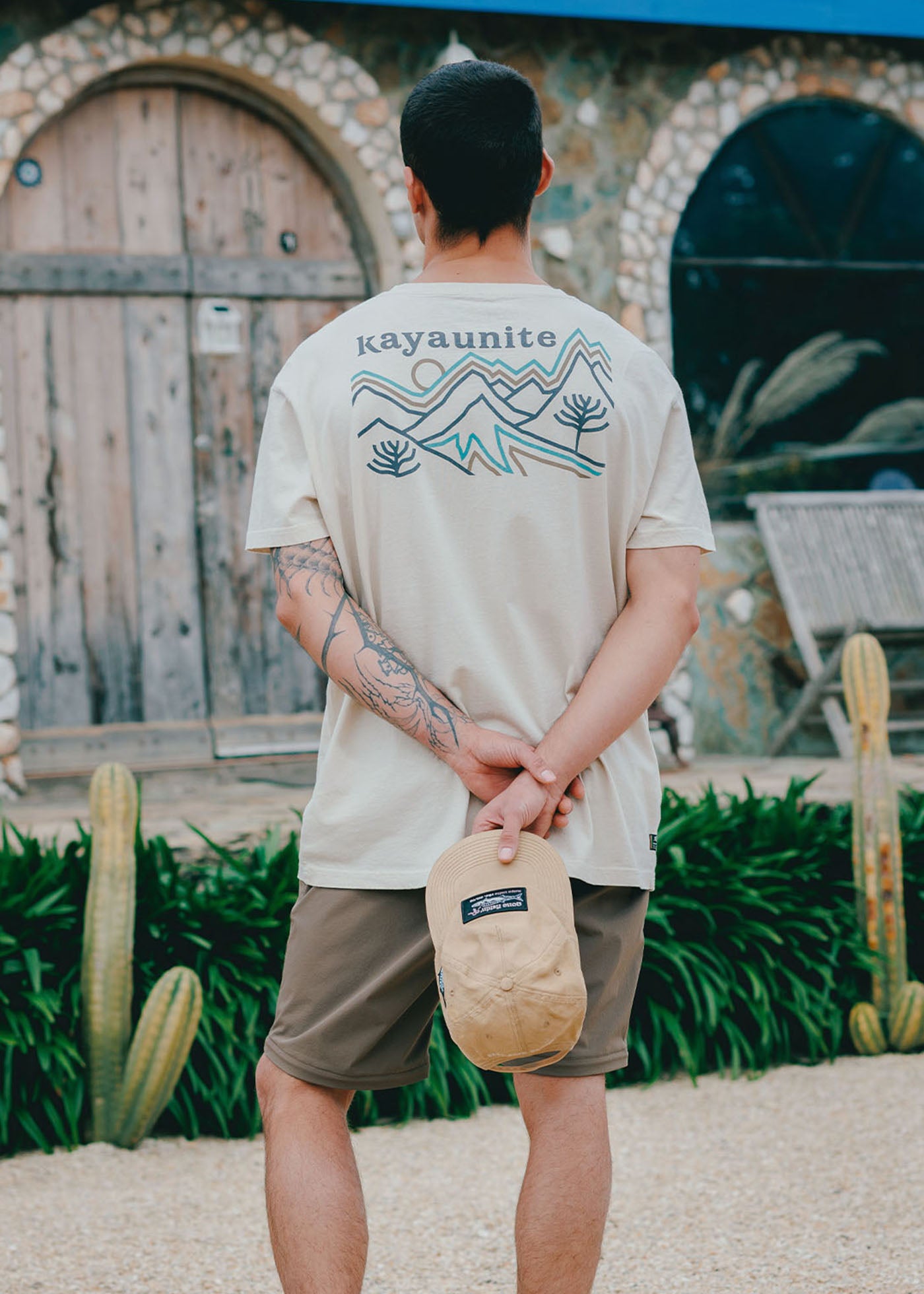 Polera Hombre Respect - Bone