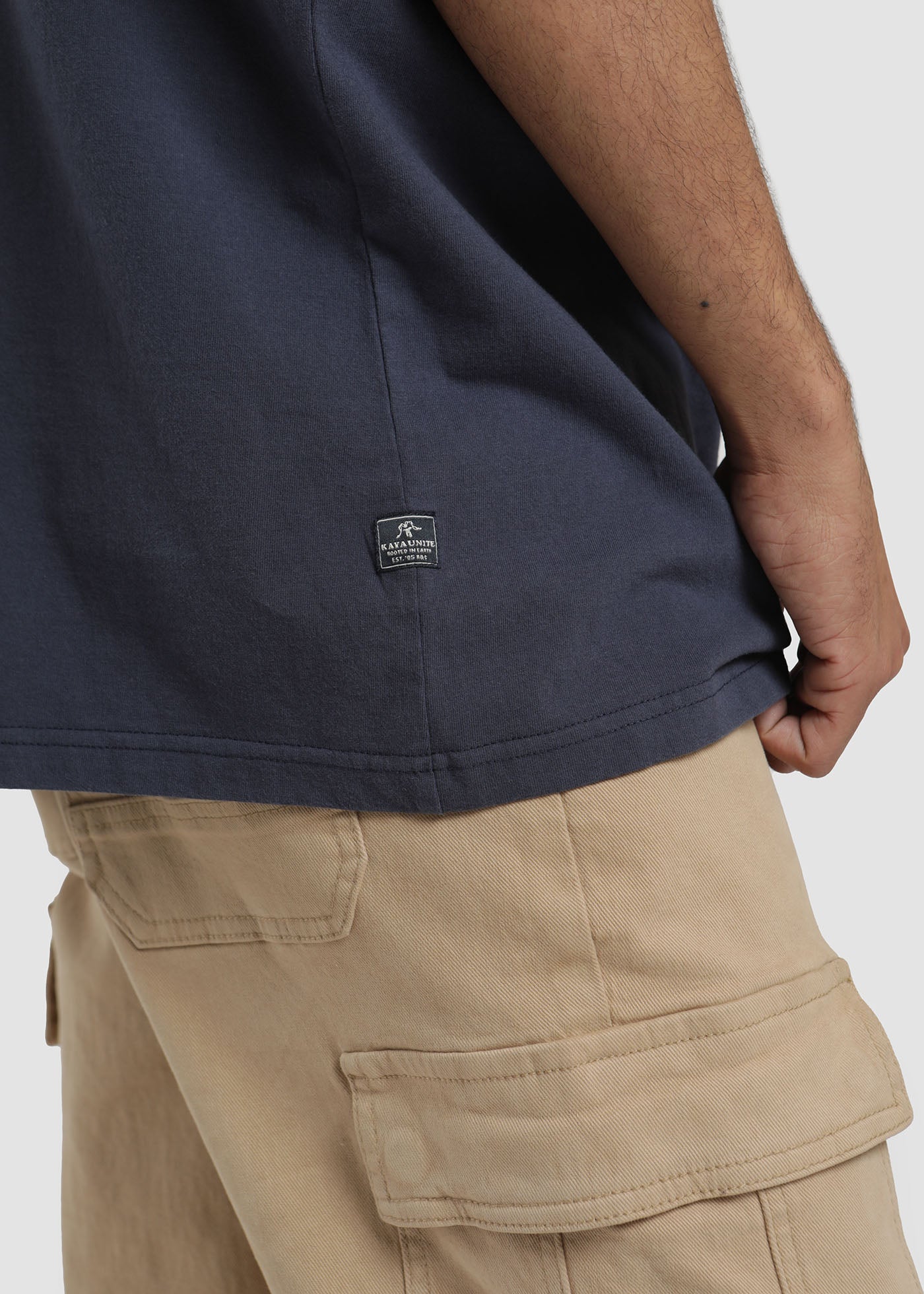 Polera Hombre Heavyweight Rayas