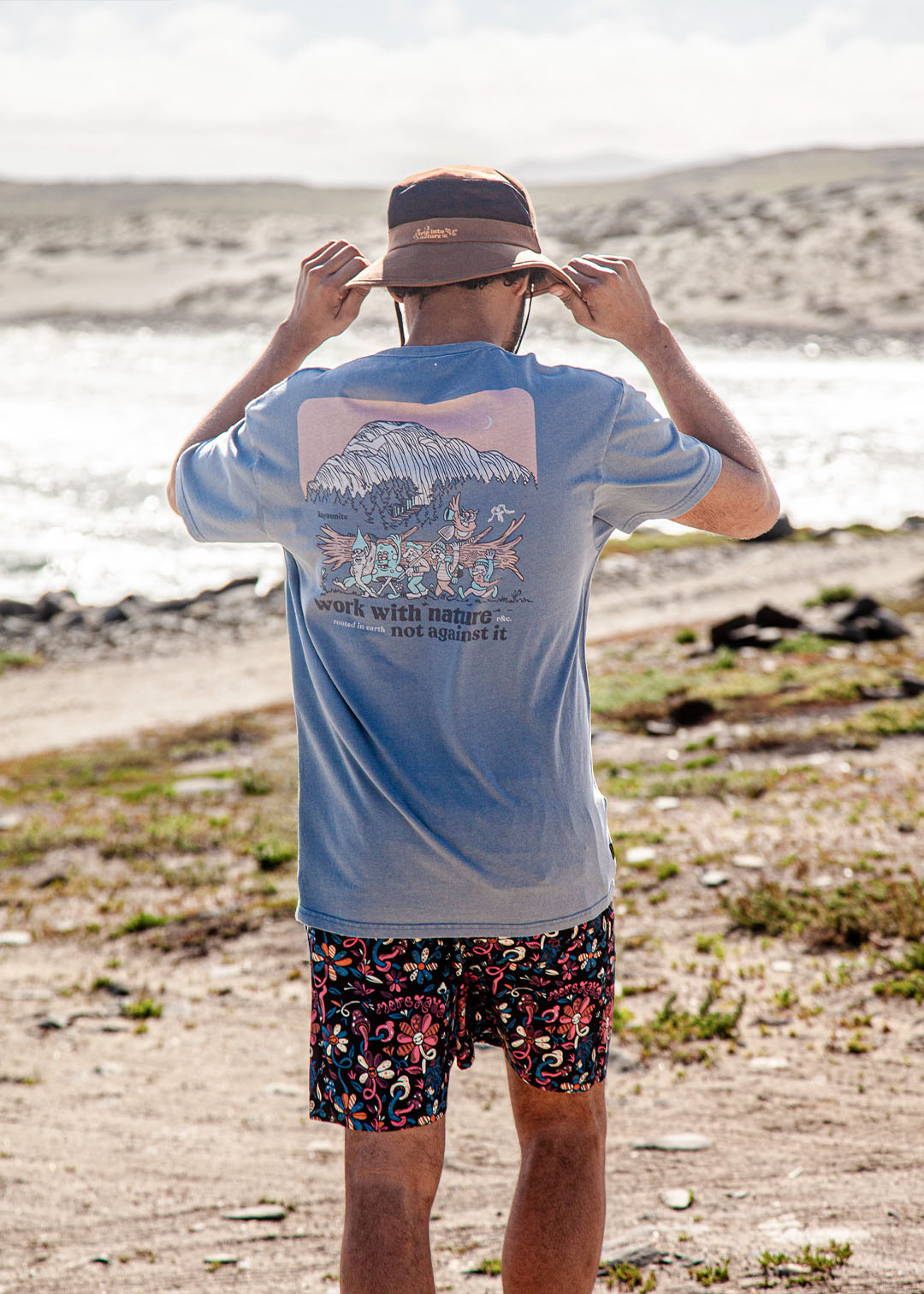 Polera Hombre Nature - Denim