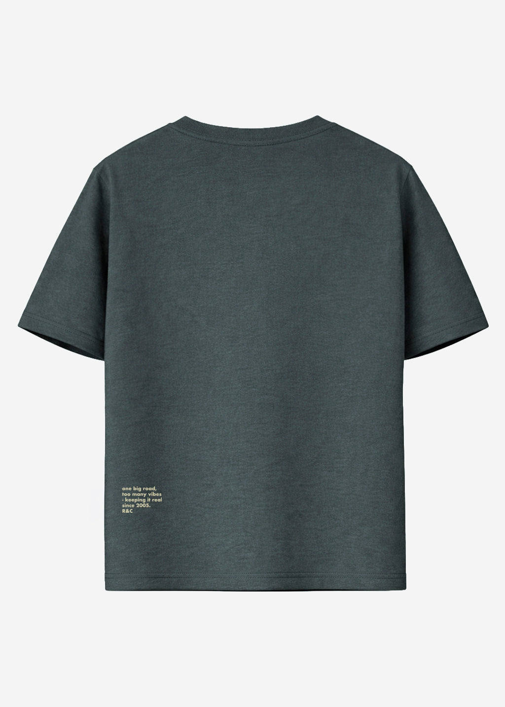 Polera Oversize Algodón Aniversario Hombre - Azul