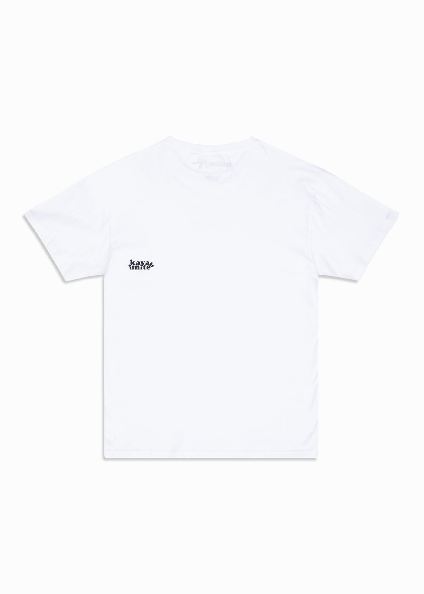 Polera Diseño Algodón Roar Hombre - Blanca White Smoke