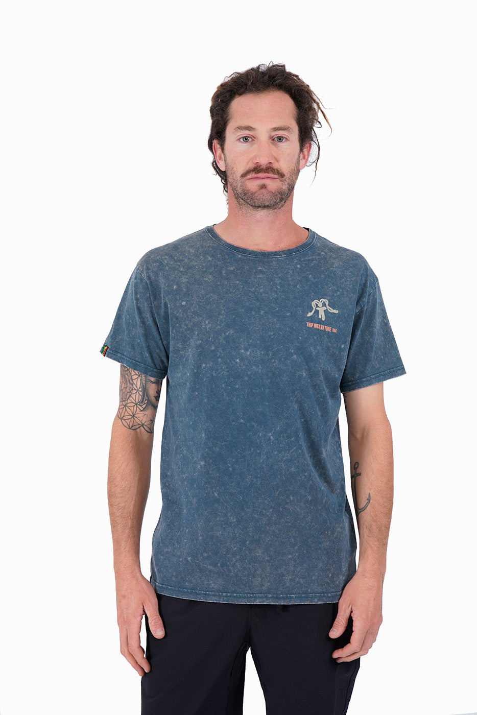 Polera Later Dk Azul White Smoke