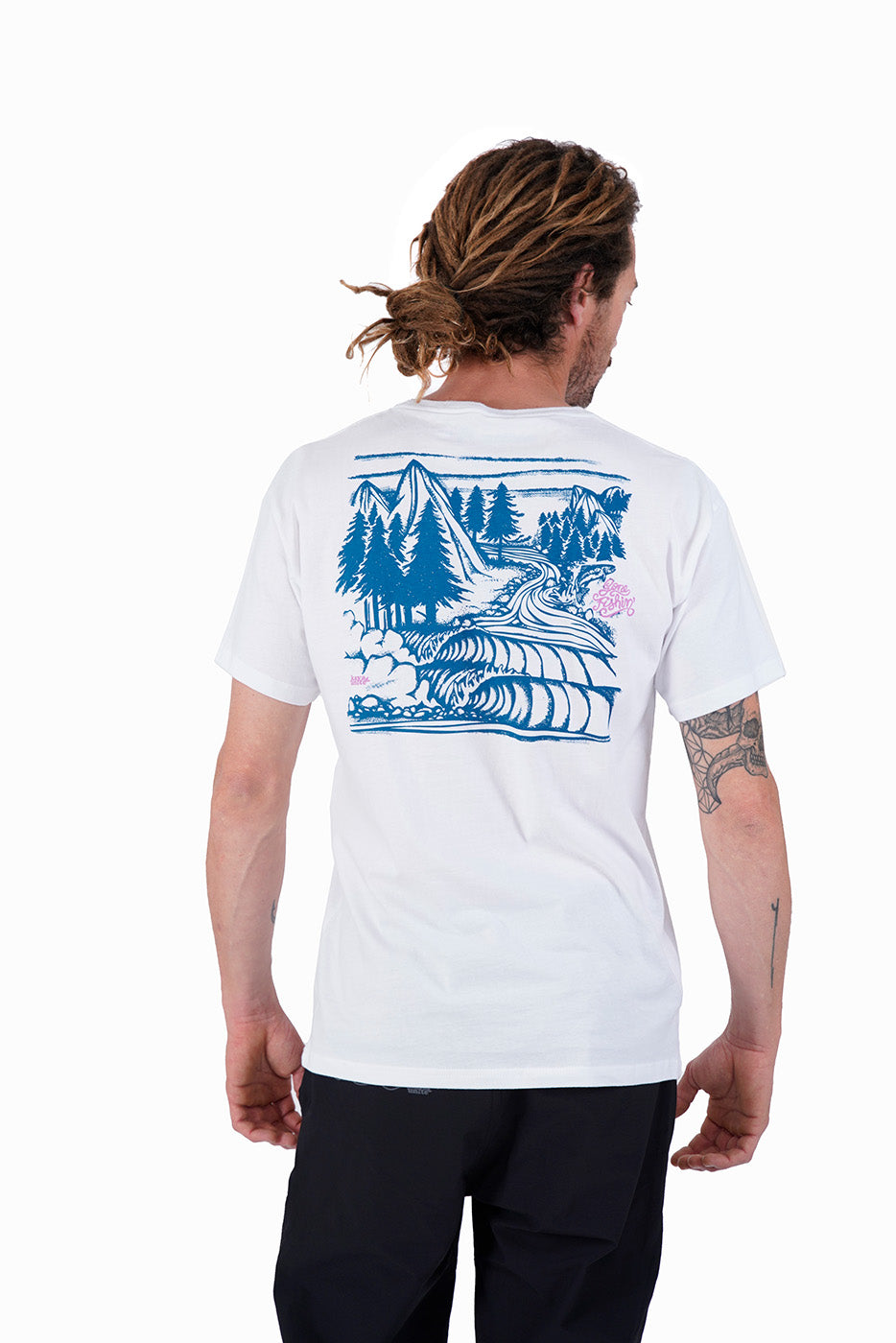 Polera Fishin Blanca