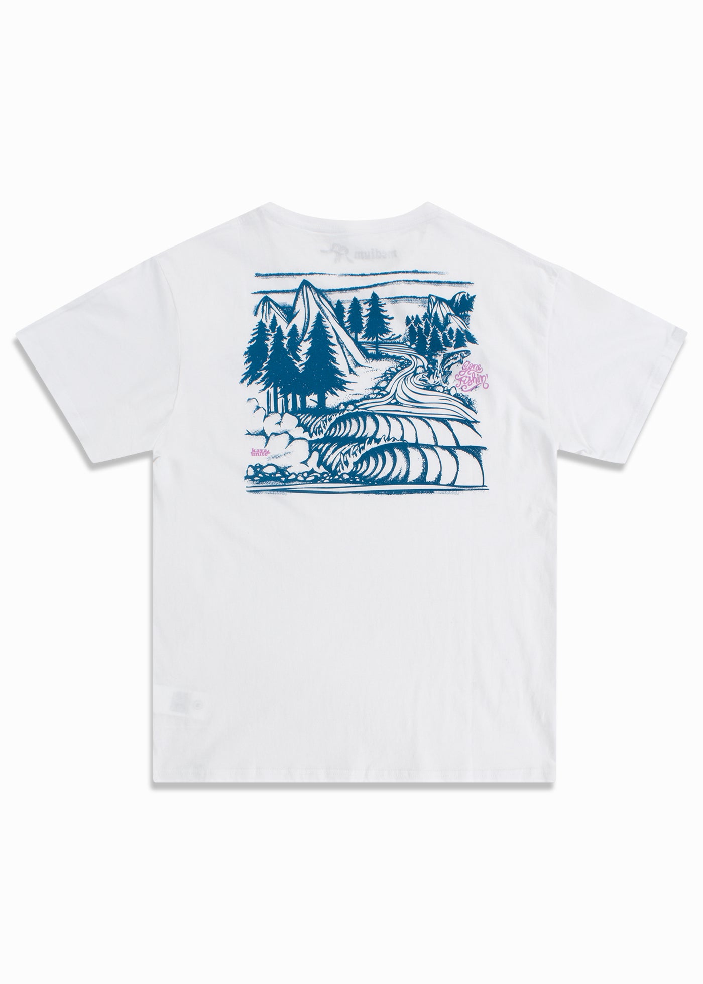 Polera Fishin Blanca