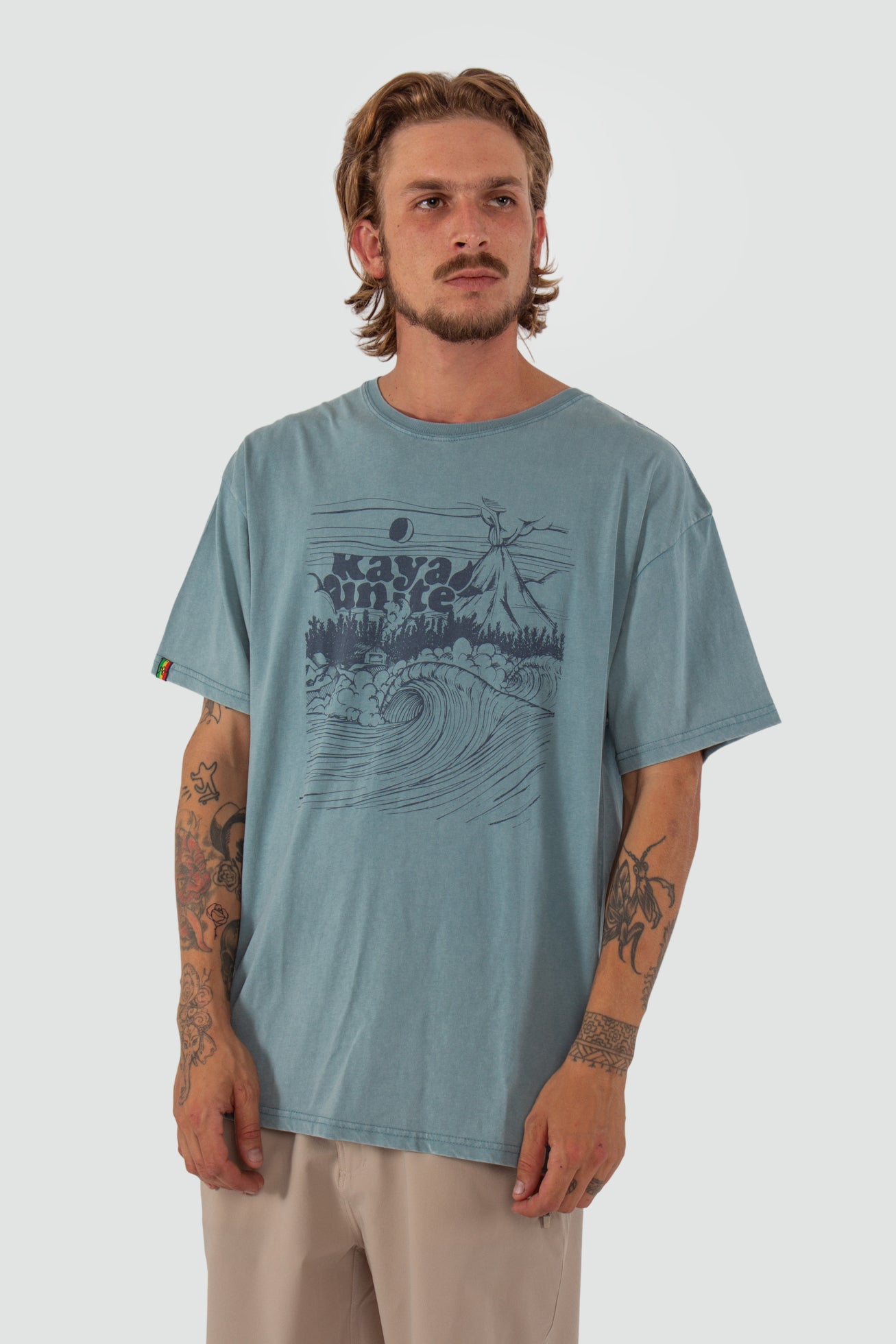 Polera Wave - Teal