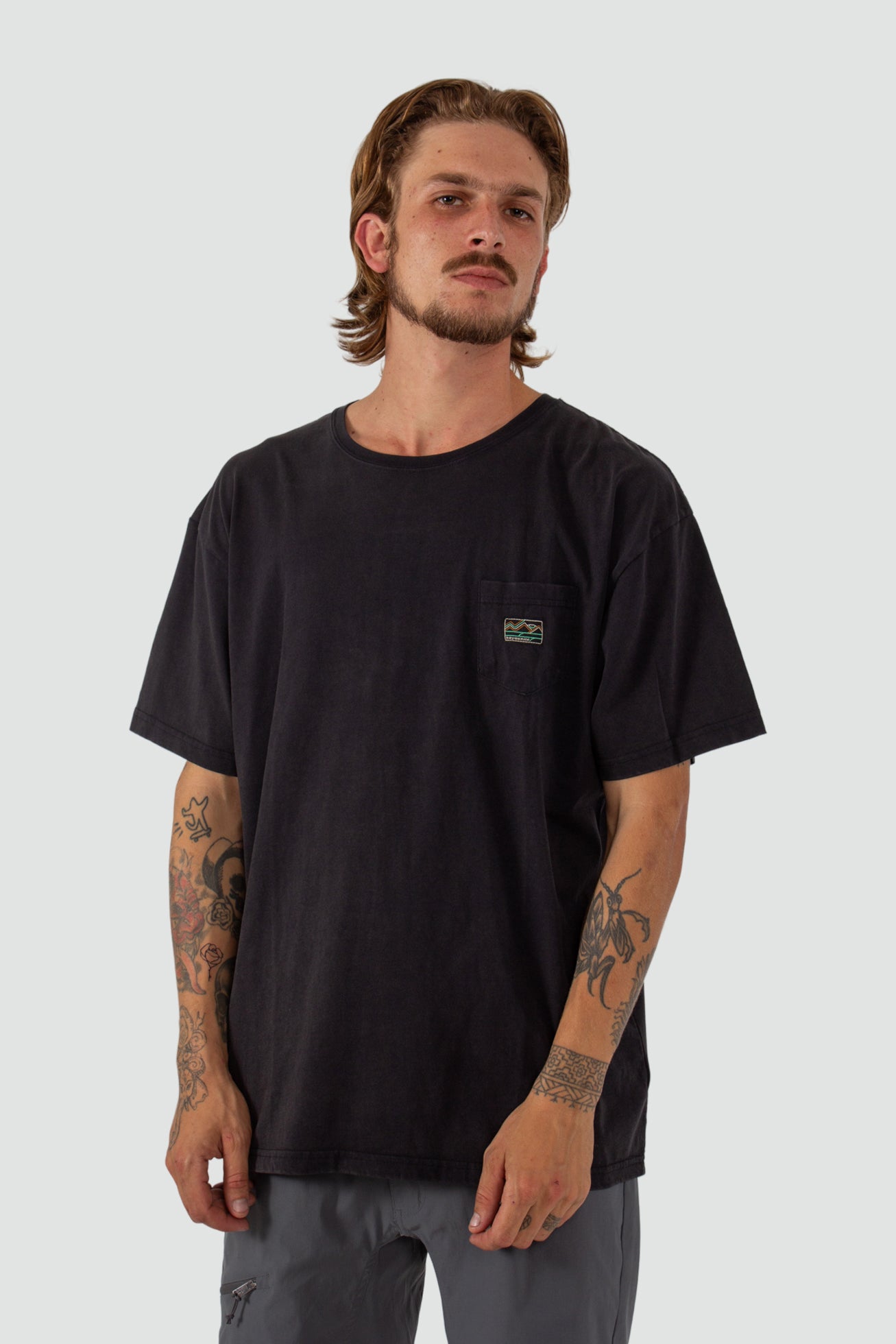 Polera Woven - Negra