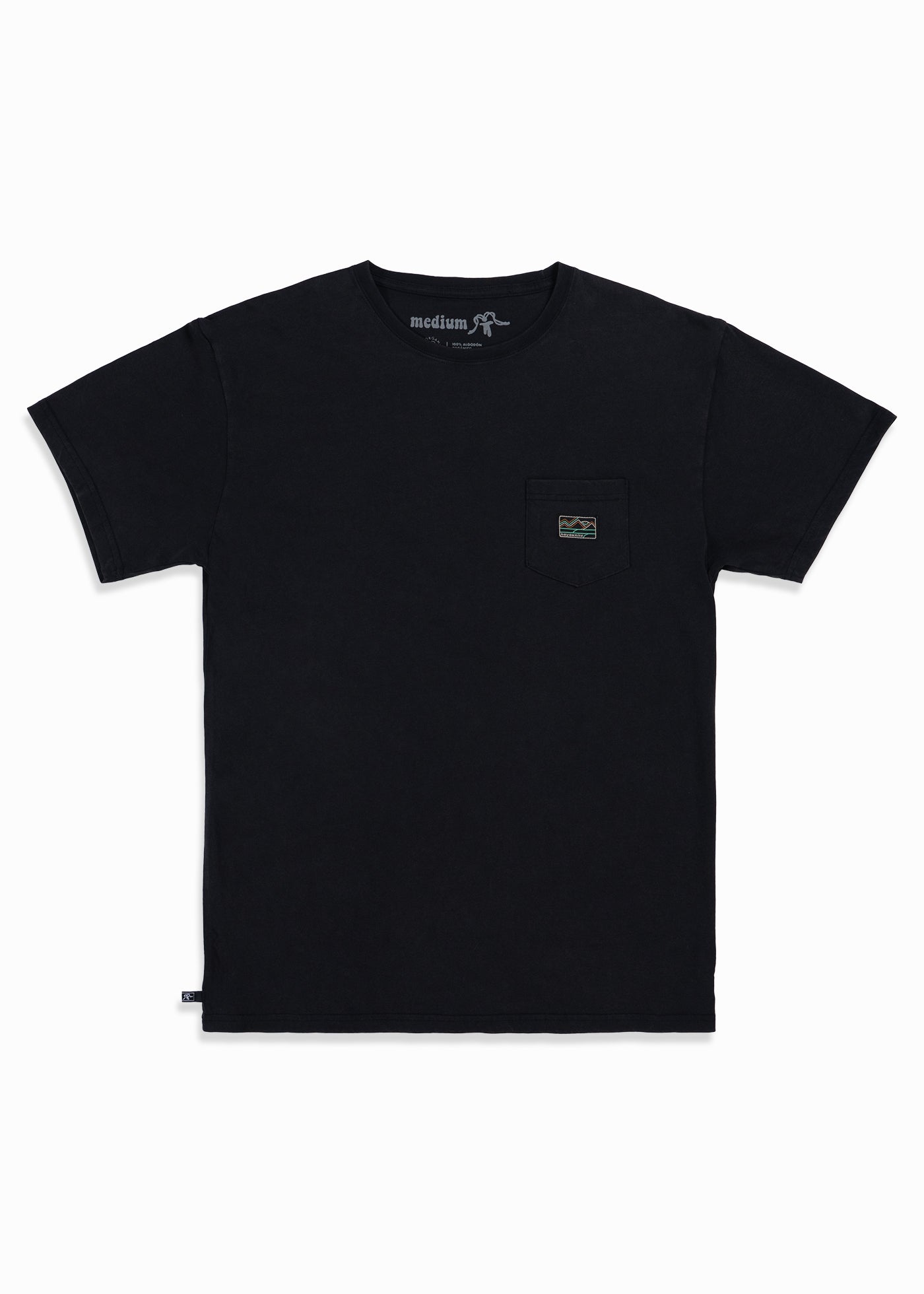 Polera Woven - Negra