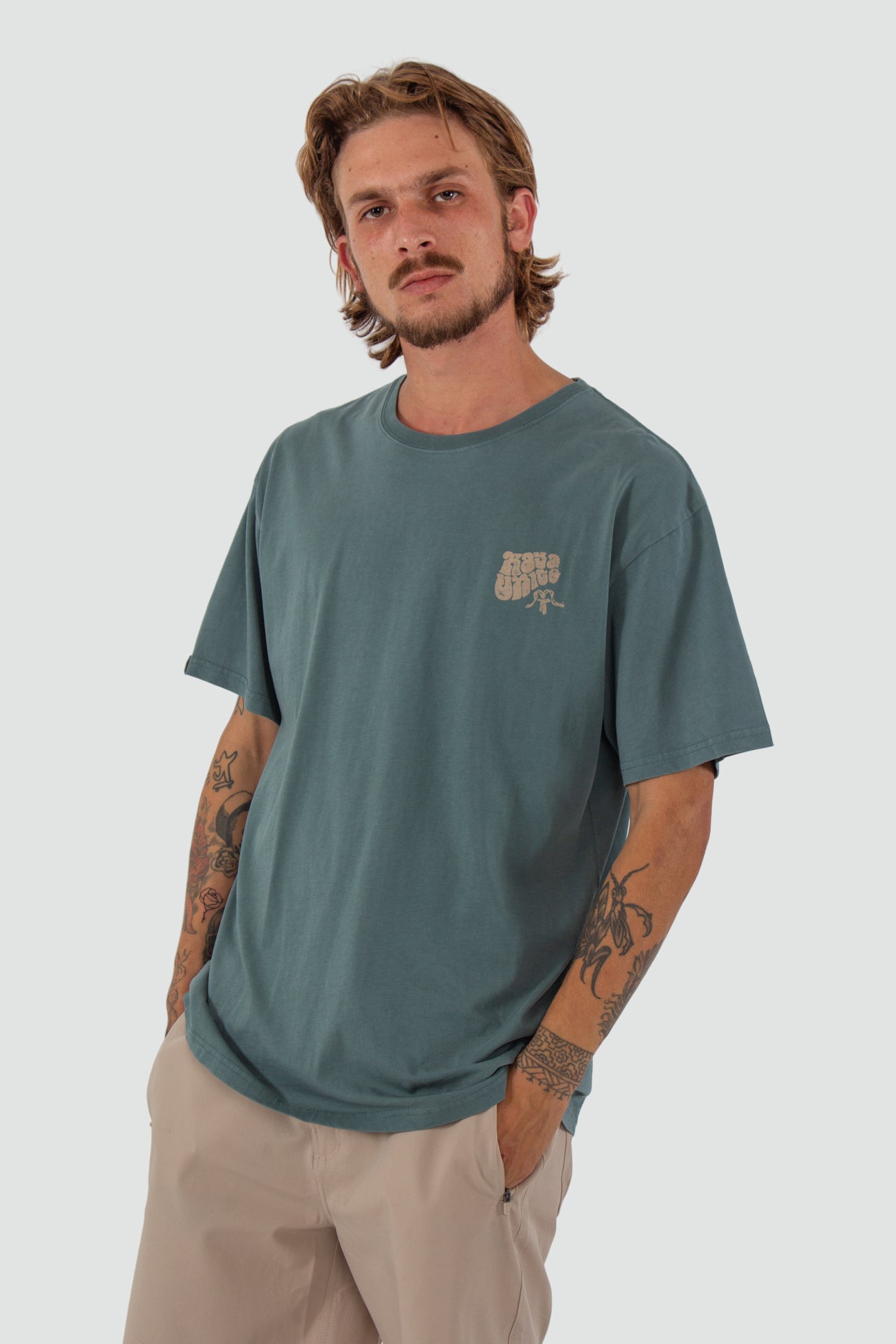 Polera Orgánica Classy - Petrol