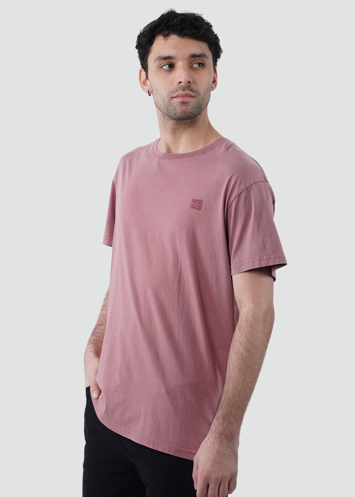 Polera Hombre Daily - Burdeo