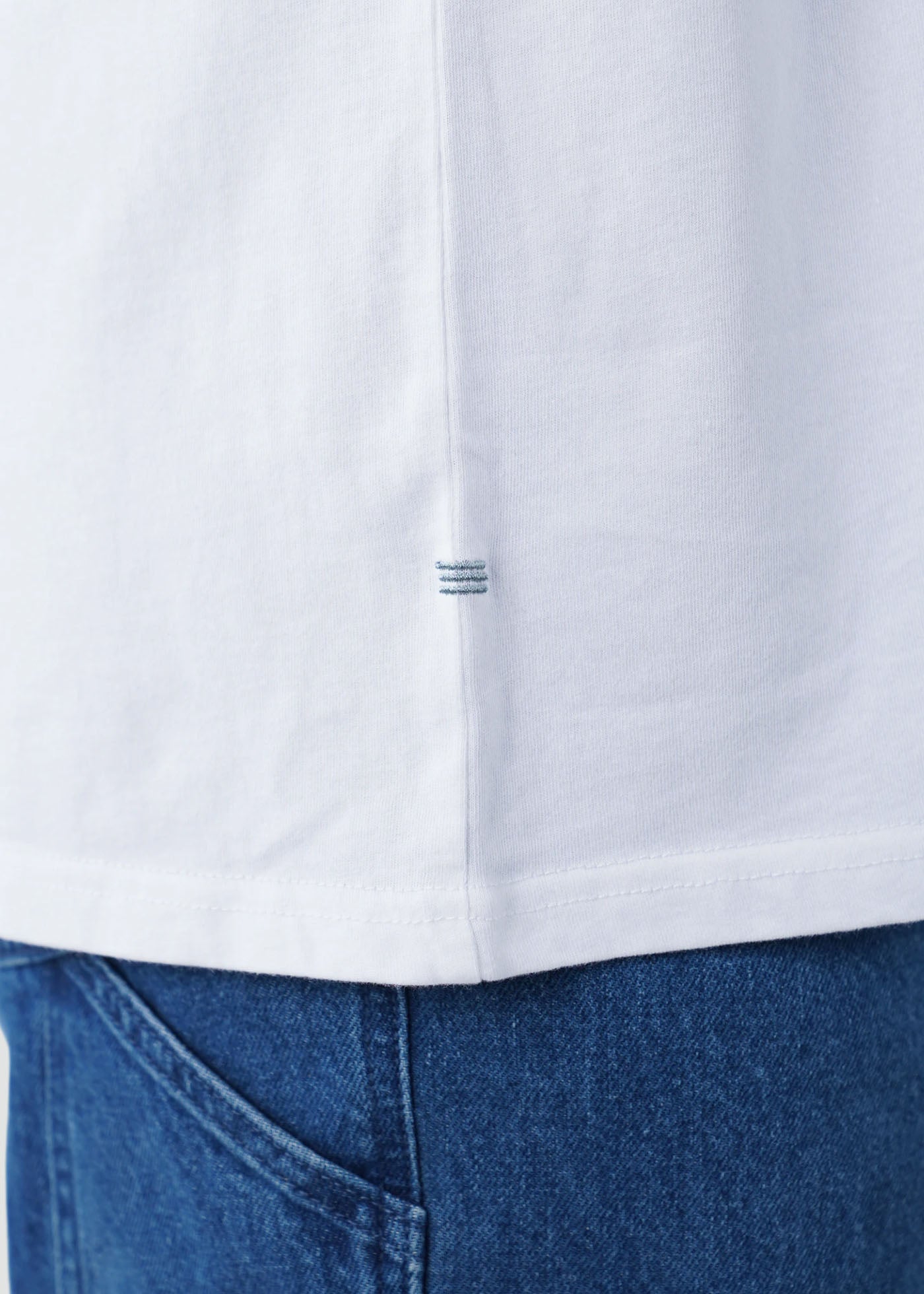 Polera Hombre Heavyweight - Blanco
