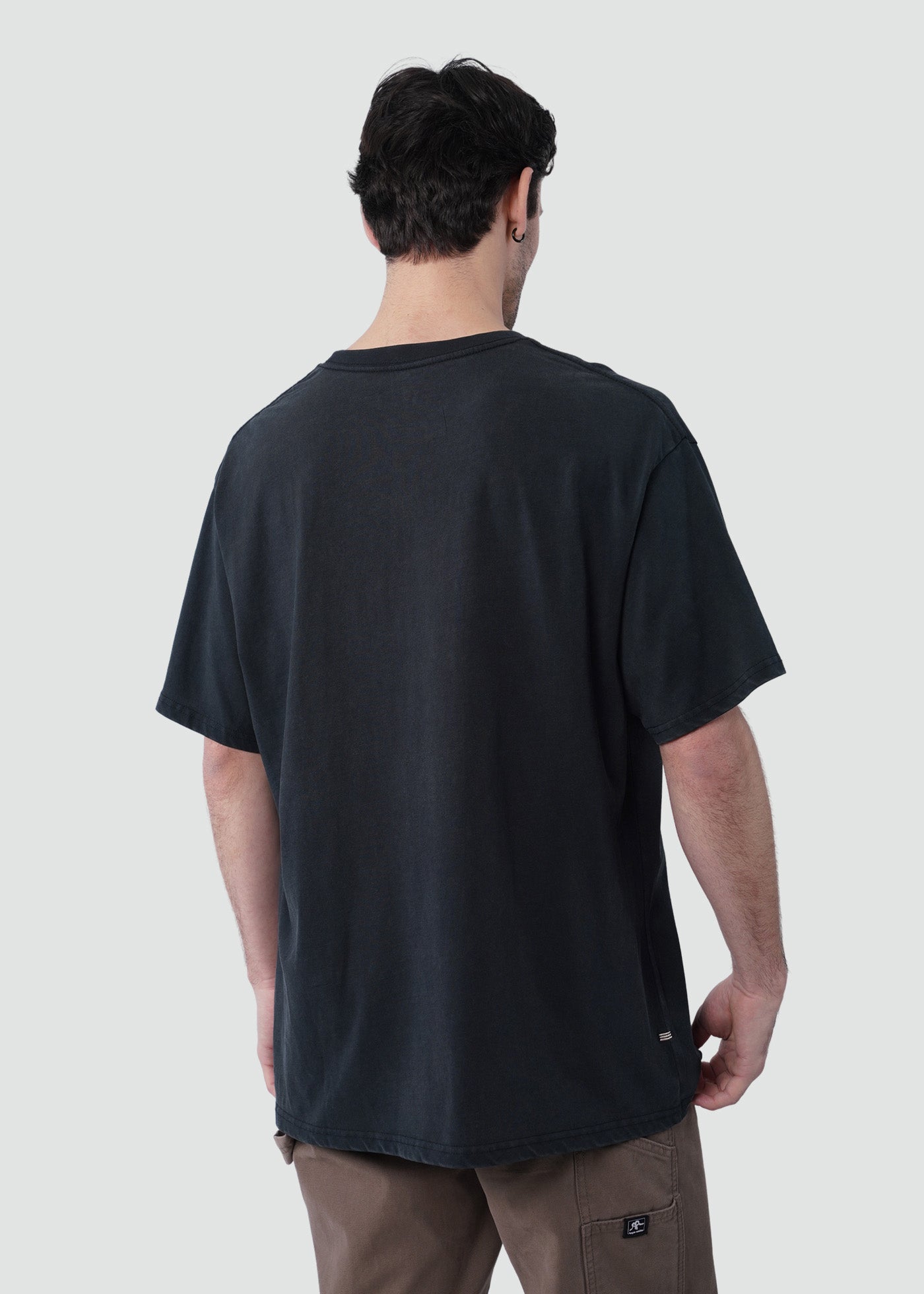 Polera Hombre Heavyweight - Negro
