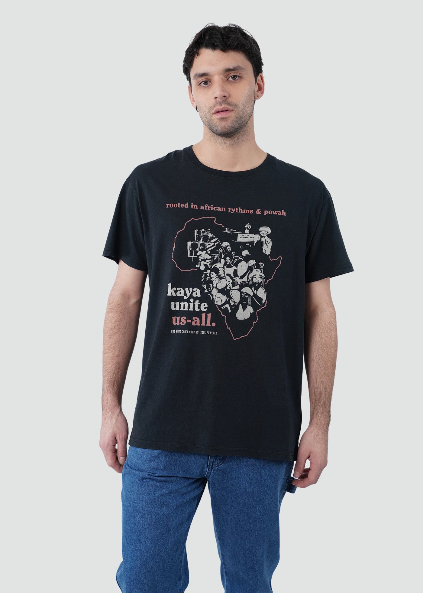 Polera Hombre Unite - Negro