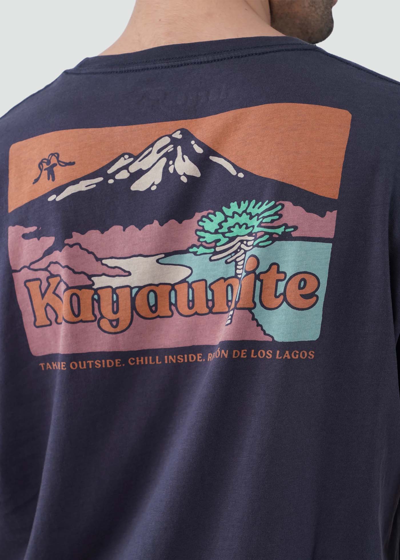 Polera Hombre Outside - Navy