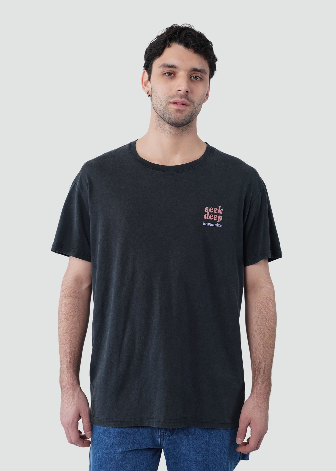 Polera Hombre Deep - Negro