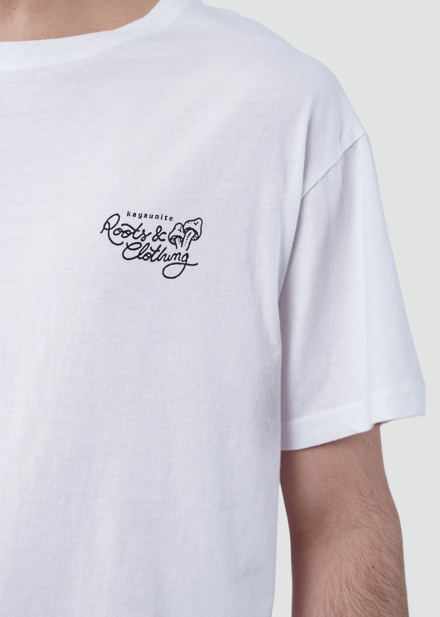Polera Hombre Roots - Blanco