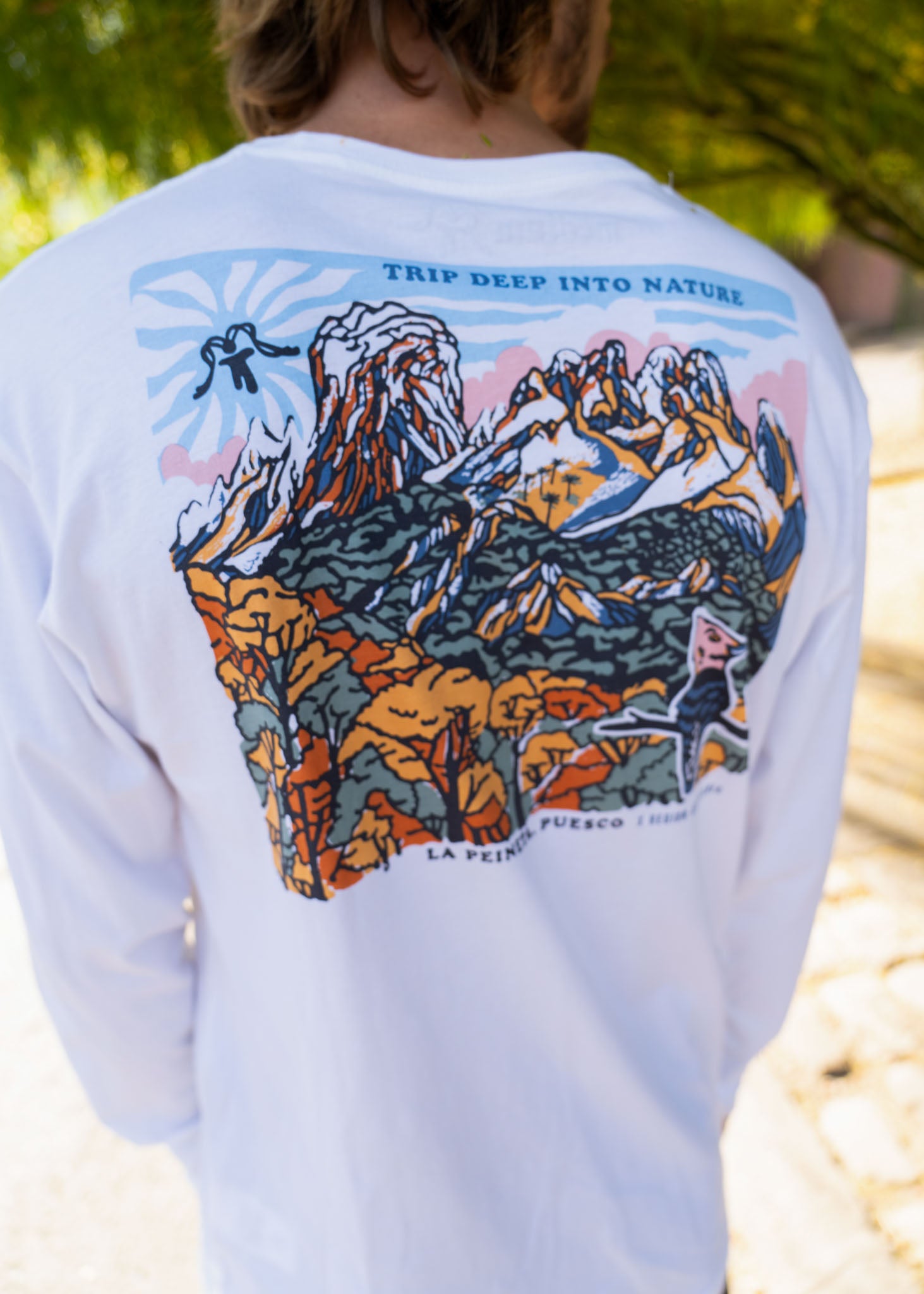 Polera Manga Larga Puesco - Blanca