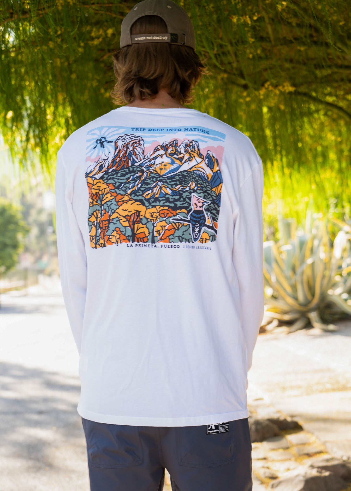 Polera Manga Larga Puesco - Blanca