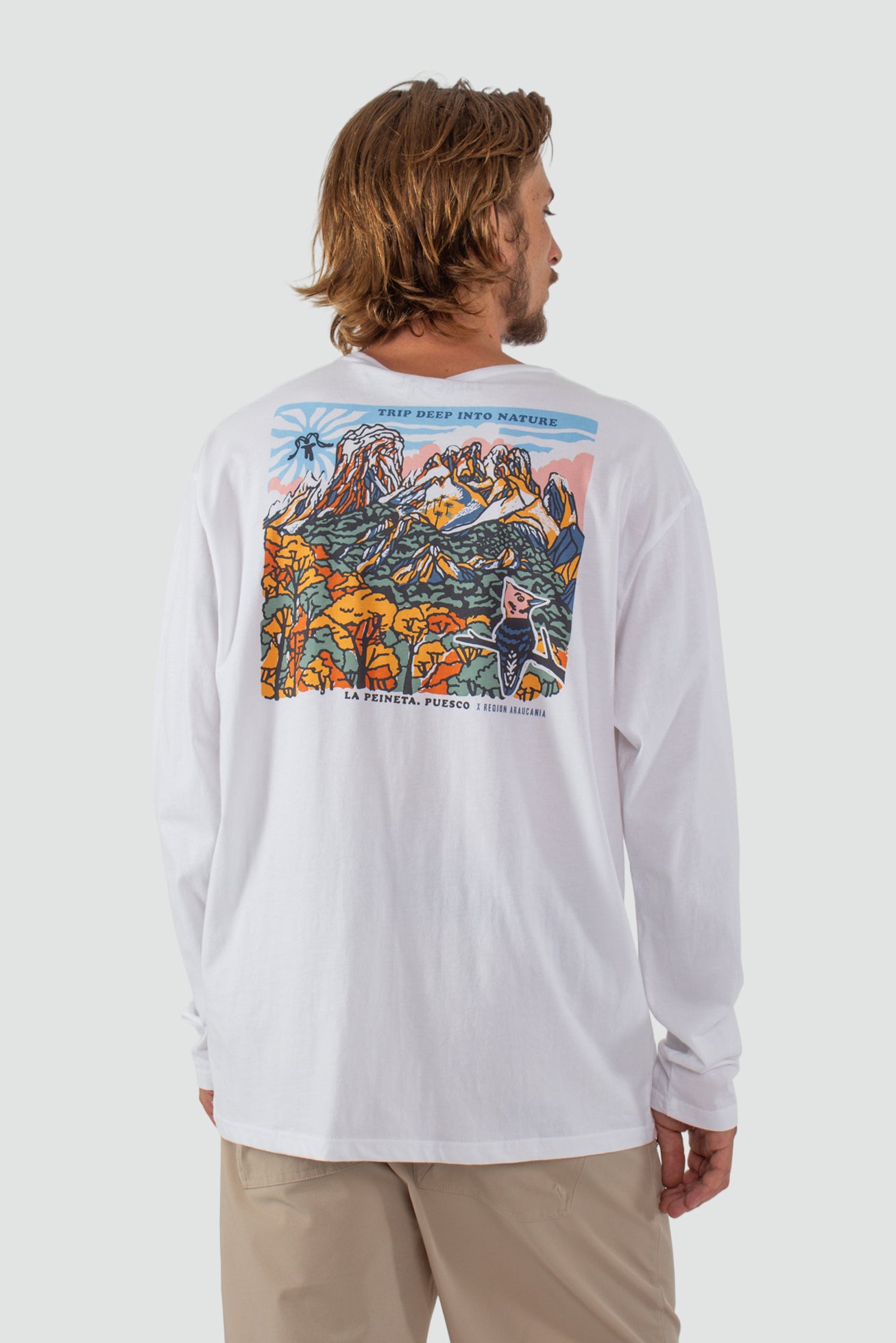 Polera Manga Larga Puesco - Blanca