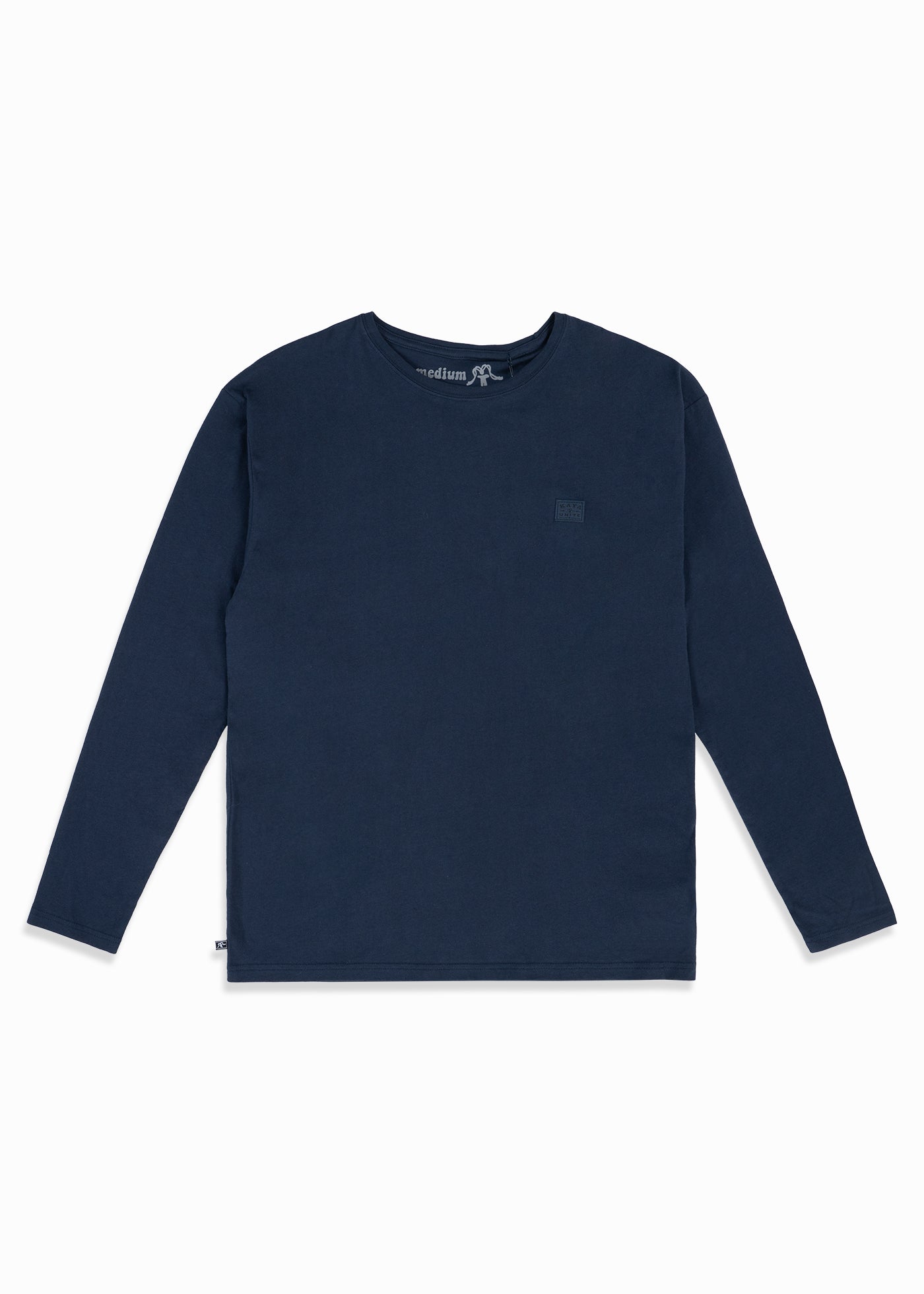 Polera Manga Larga Daily - Navy
