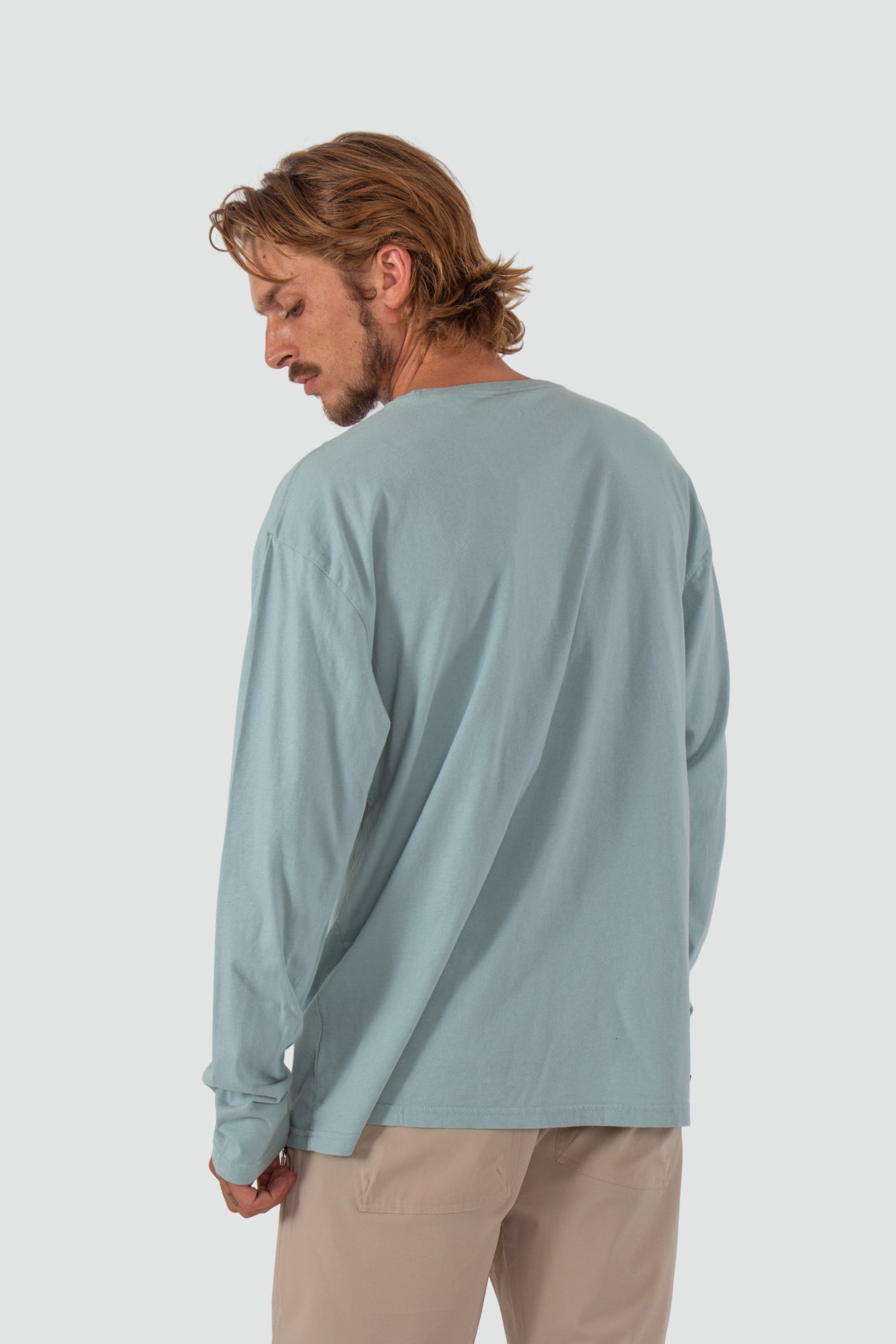 Polera Manga Larga Daily - Soft Verde