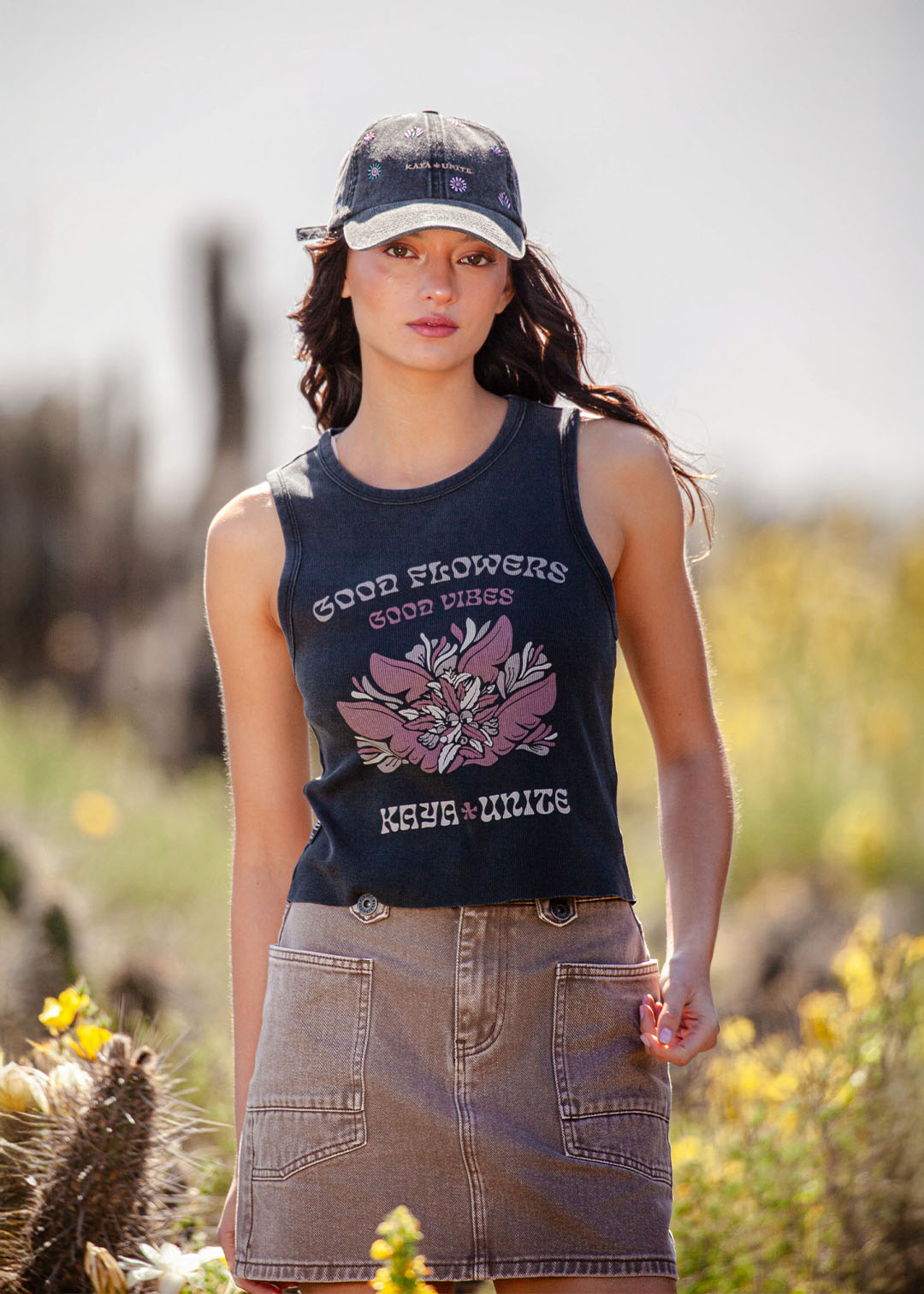 Polera Mujer Tank Good - Negro