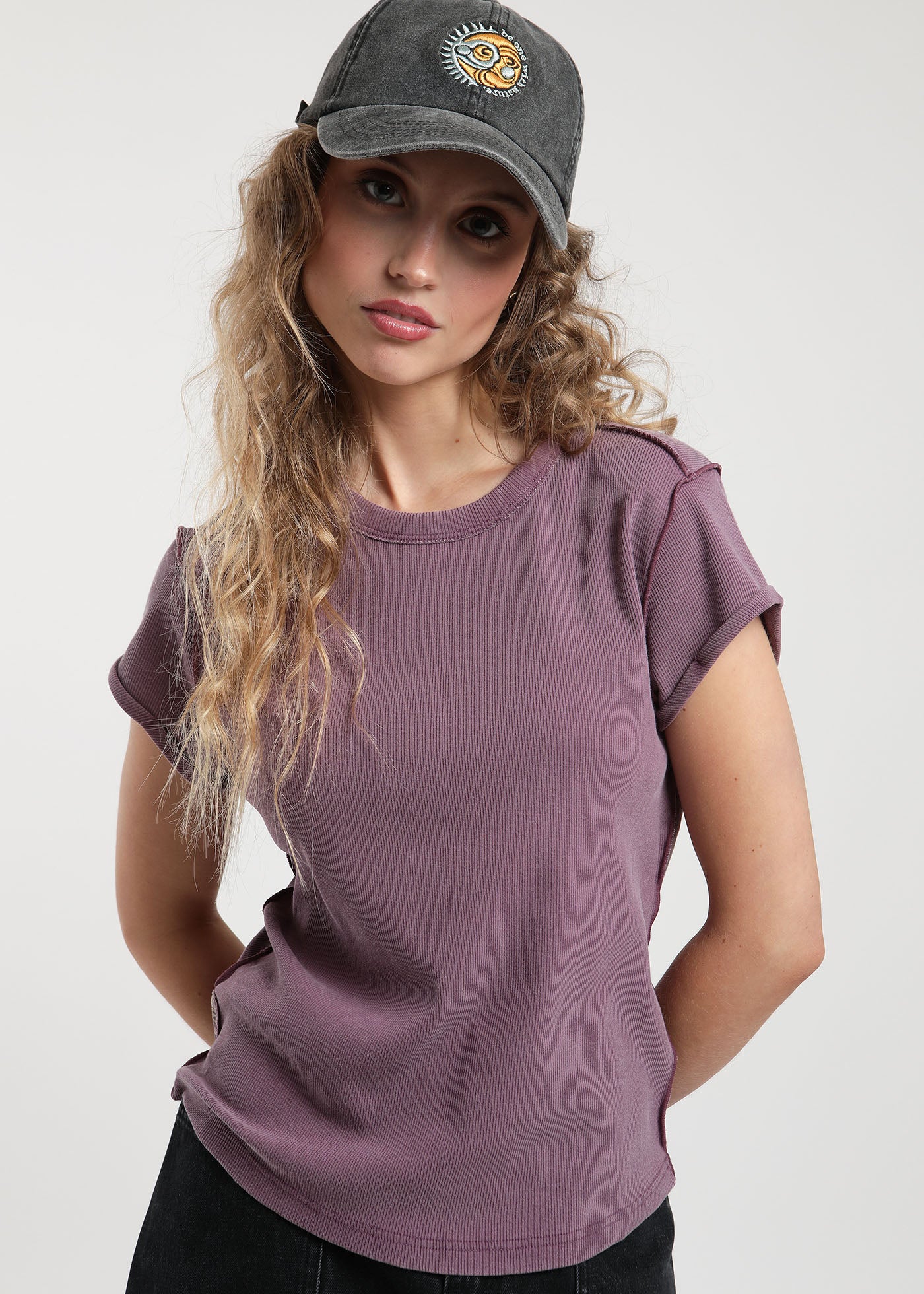 Polera Mujer Algodón - Berry