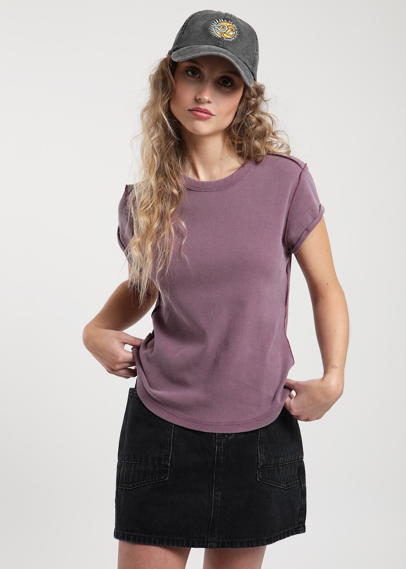 Polera Mujer Algodón - Berry
