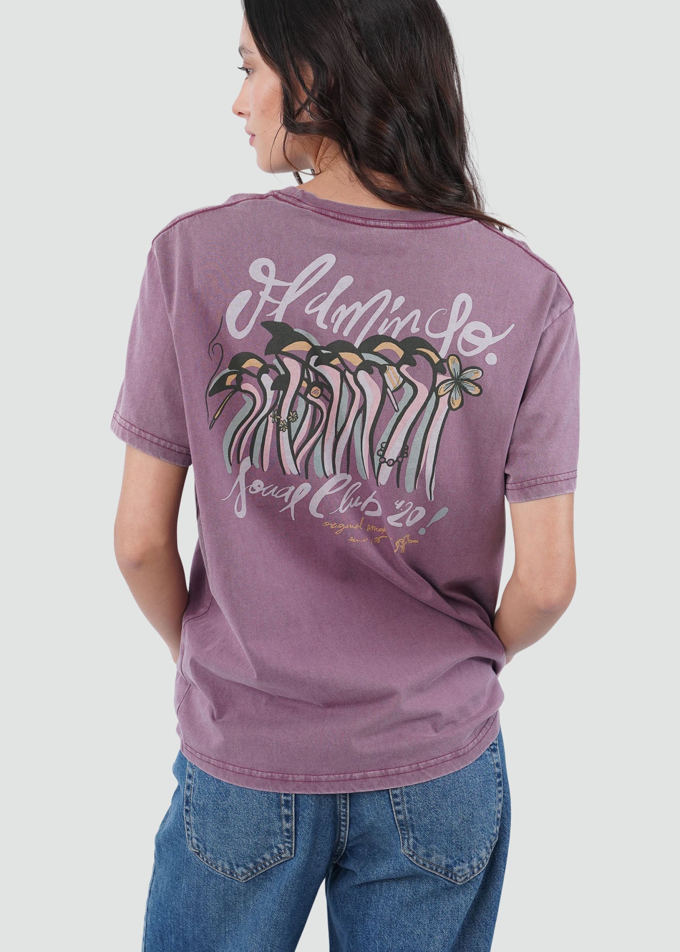 Polera Mujer Flamingo - Berry