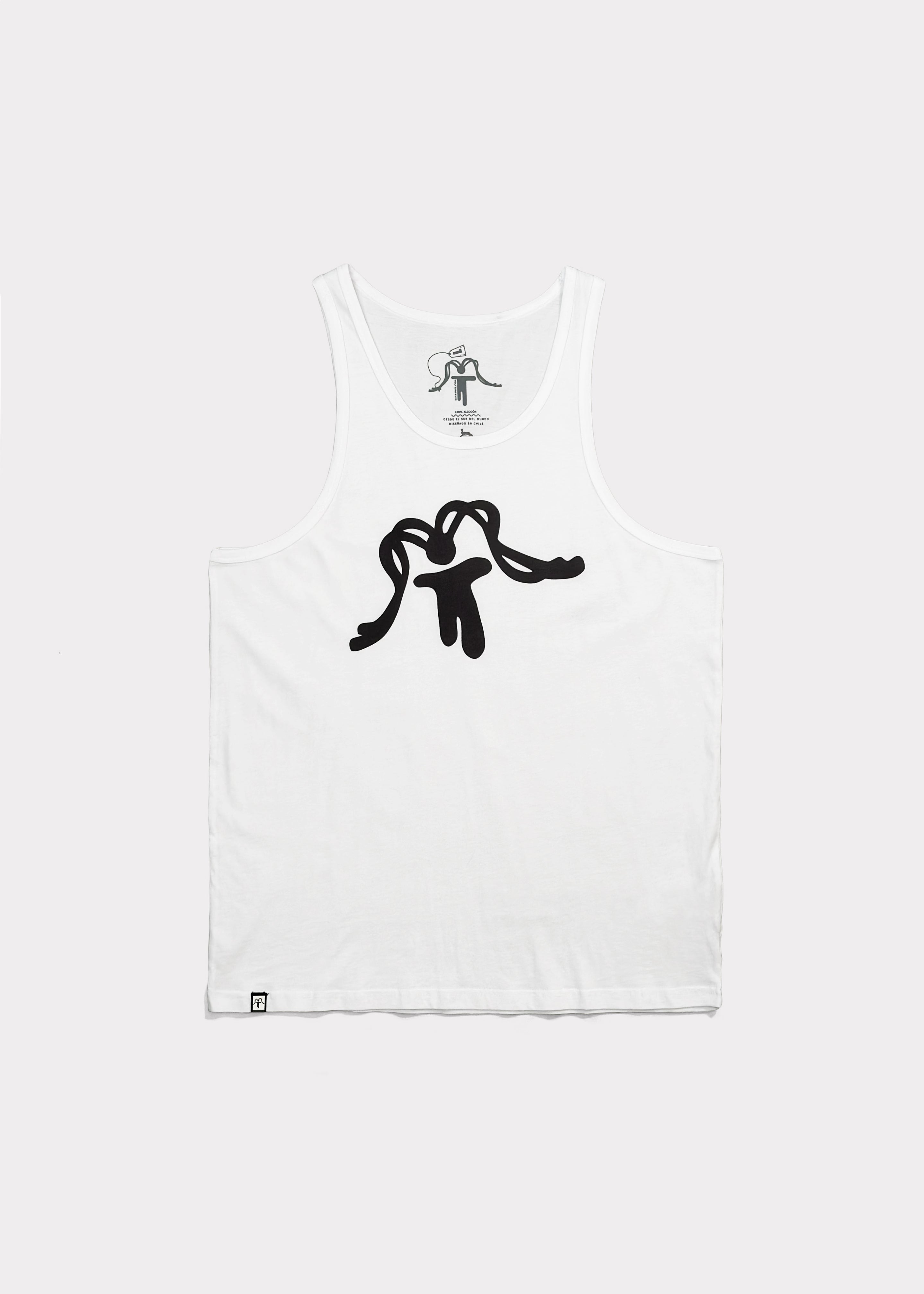 Sudadera Tank Aqua White
