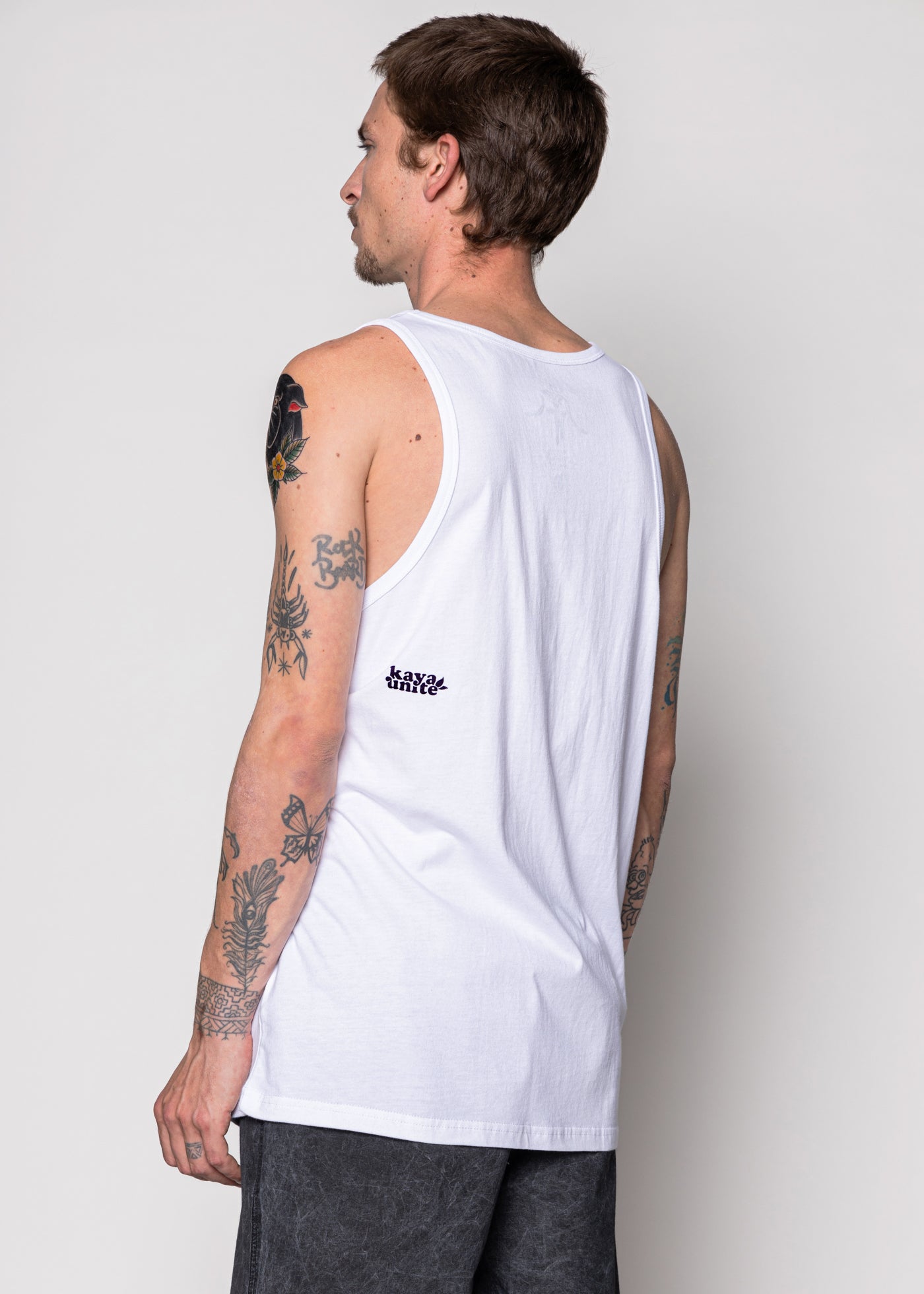 Sudadera Tank Aqua White