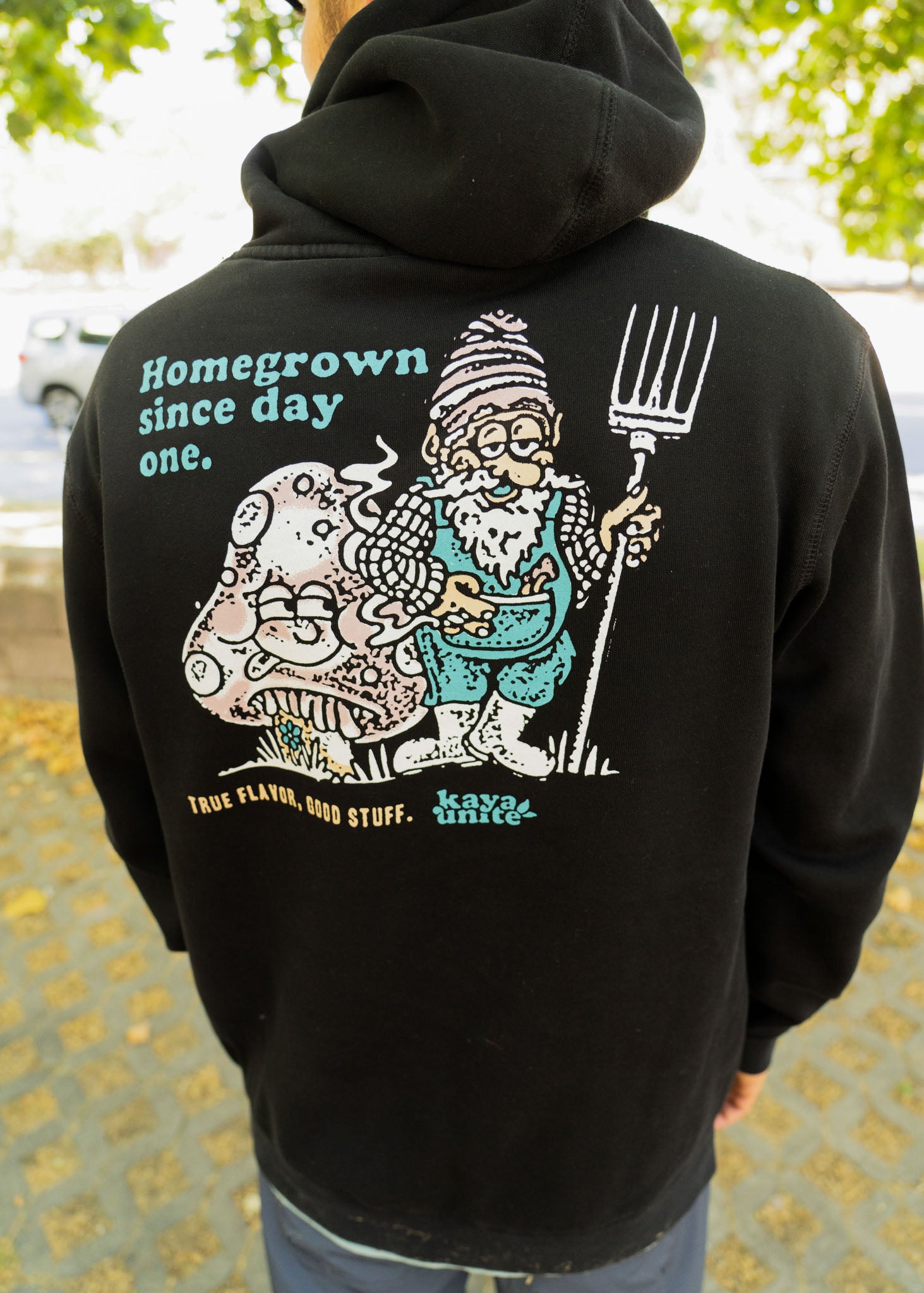 Polerón Hoodie Stuff - Negro