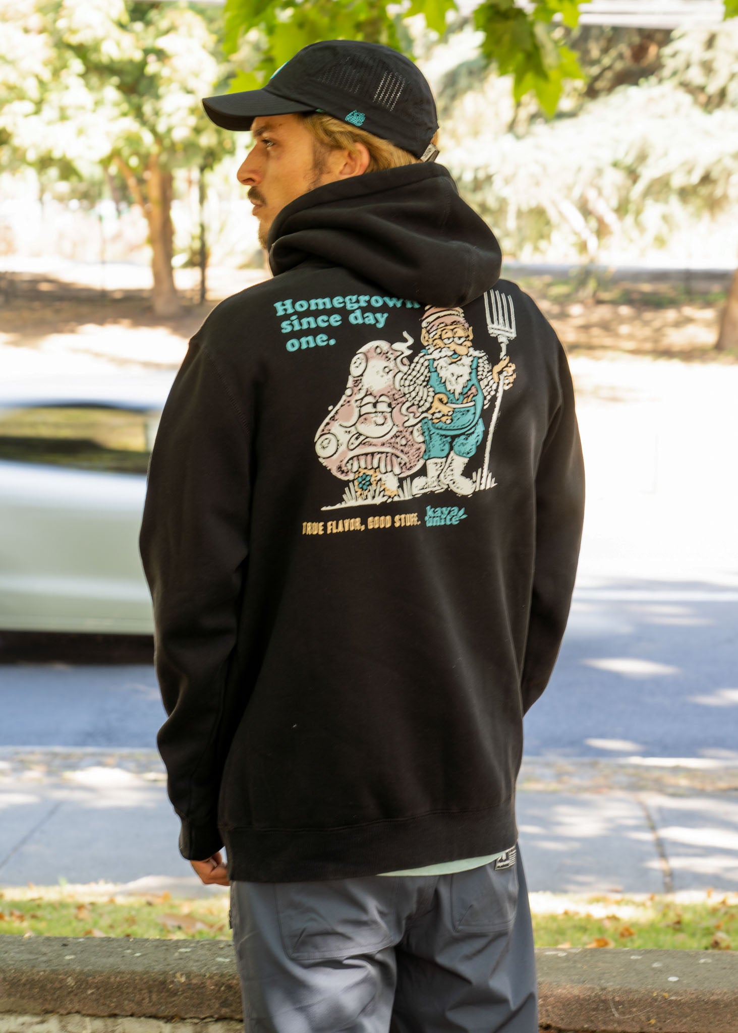 Polerón Hoodie Stuff - Negro