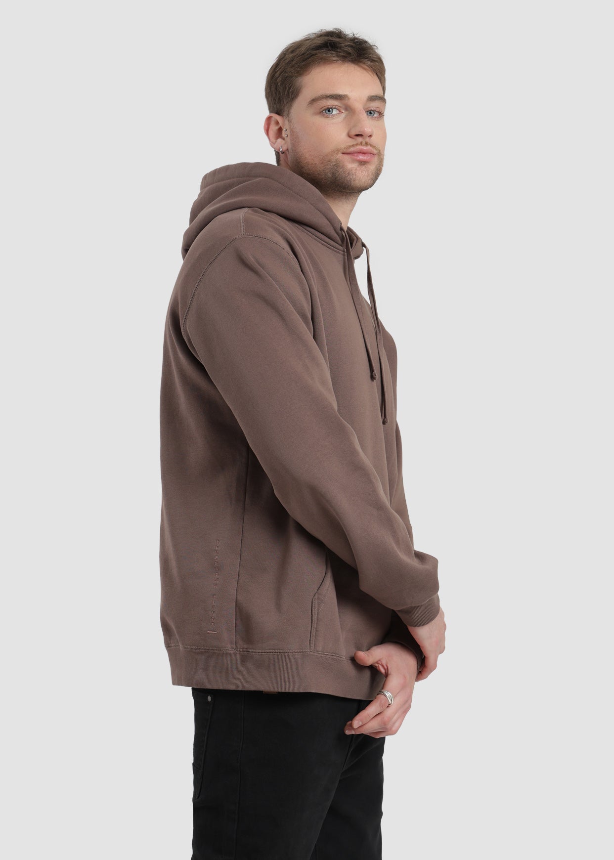 Polerón Hoodie Daily Embroidery Hombre