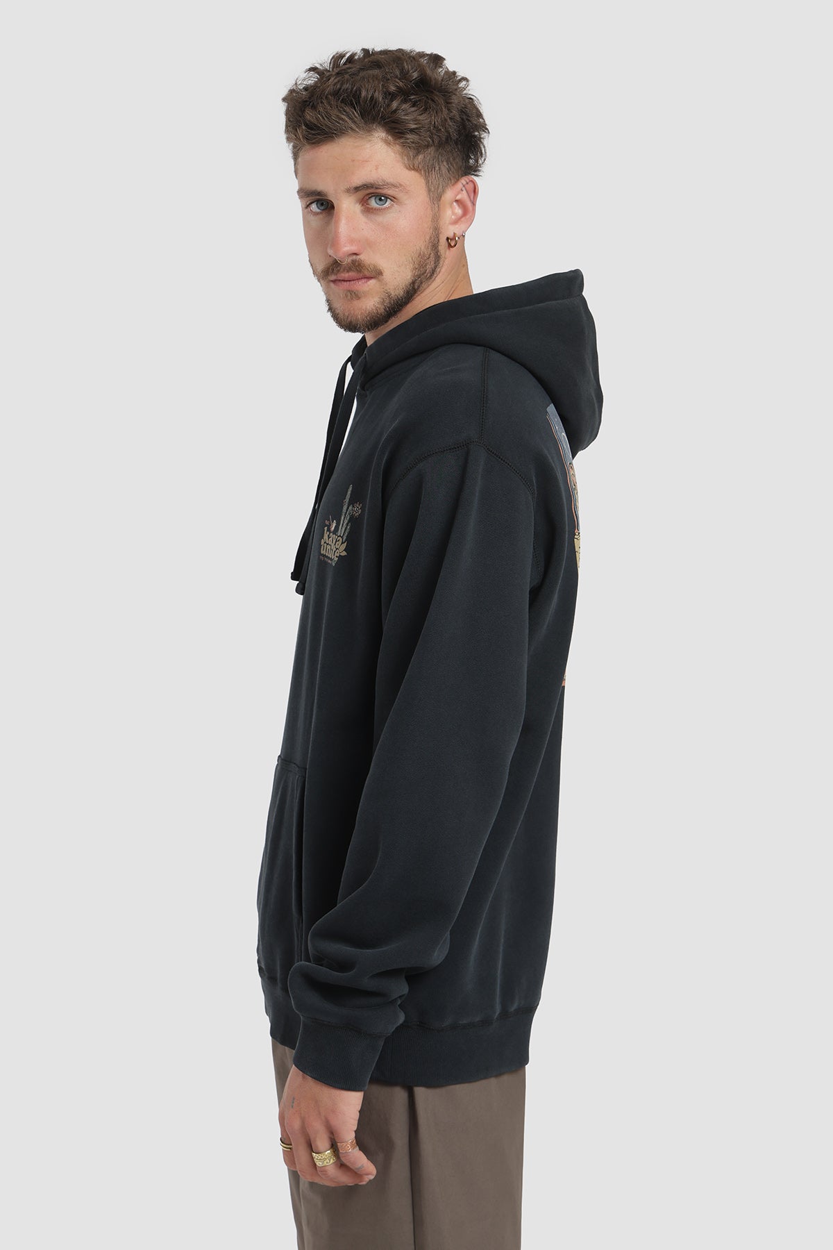 Polerón Hoodie Diseño Pan De Azúcar Hombre - Negro