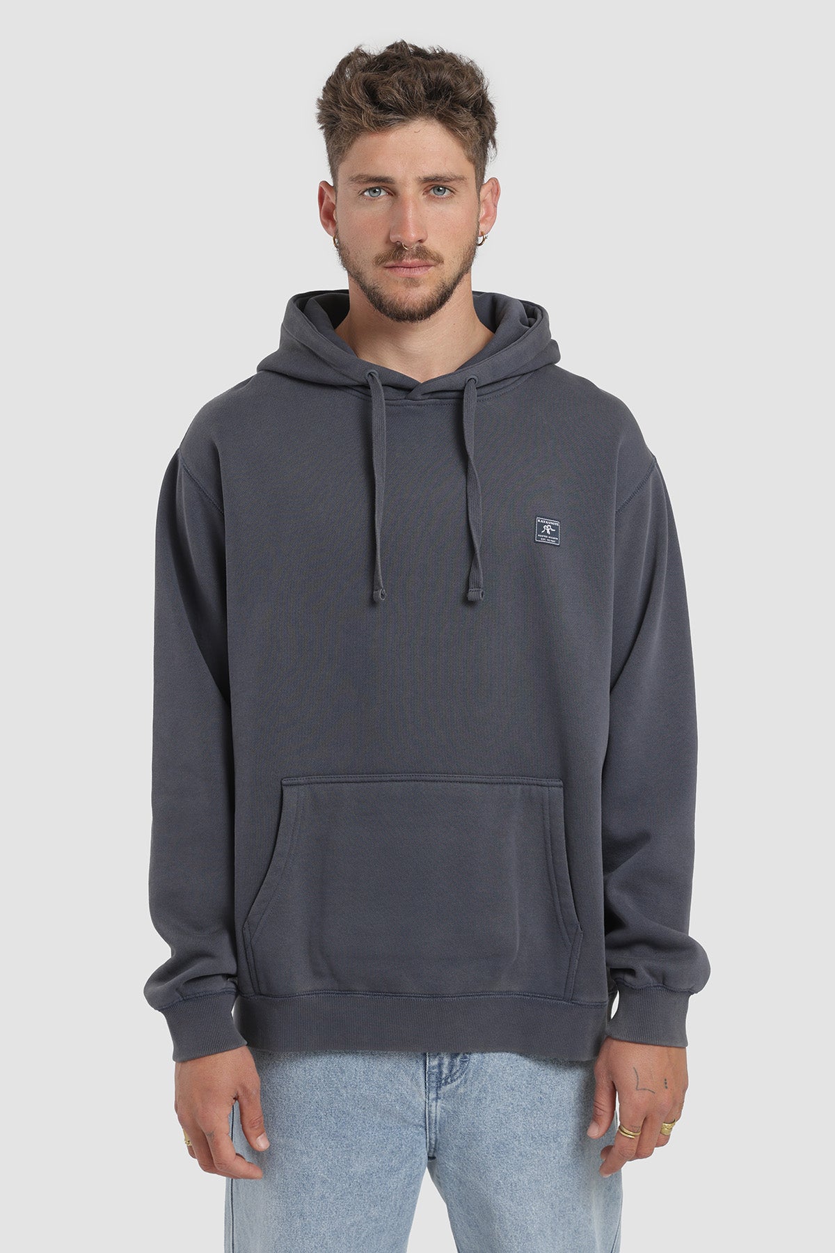 Polerón Hoodie Daily Hombre - Azul Marino