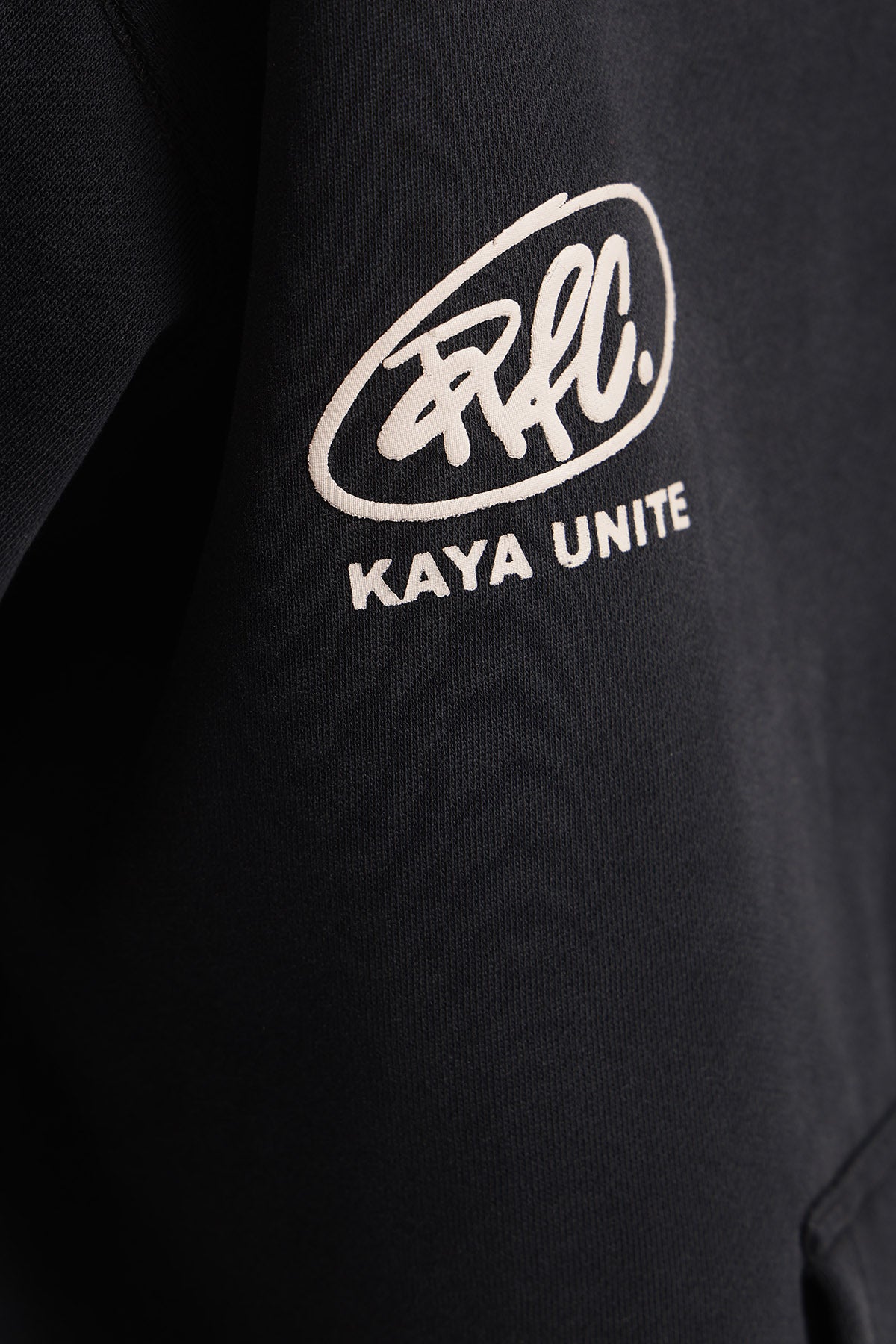 Polerón Hoodie Oversize Diseño Respect Hombre - Negro