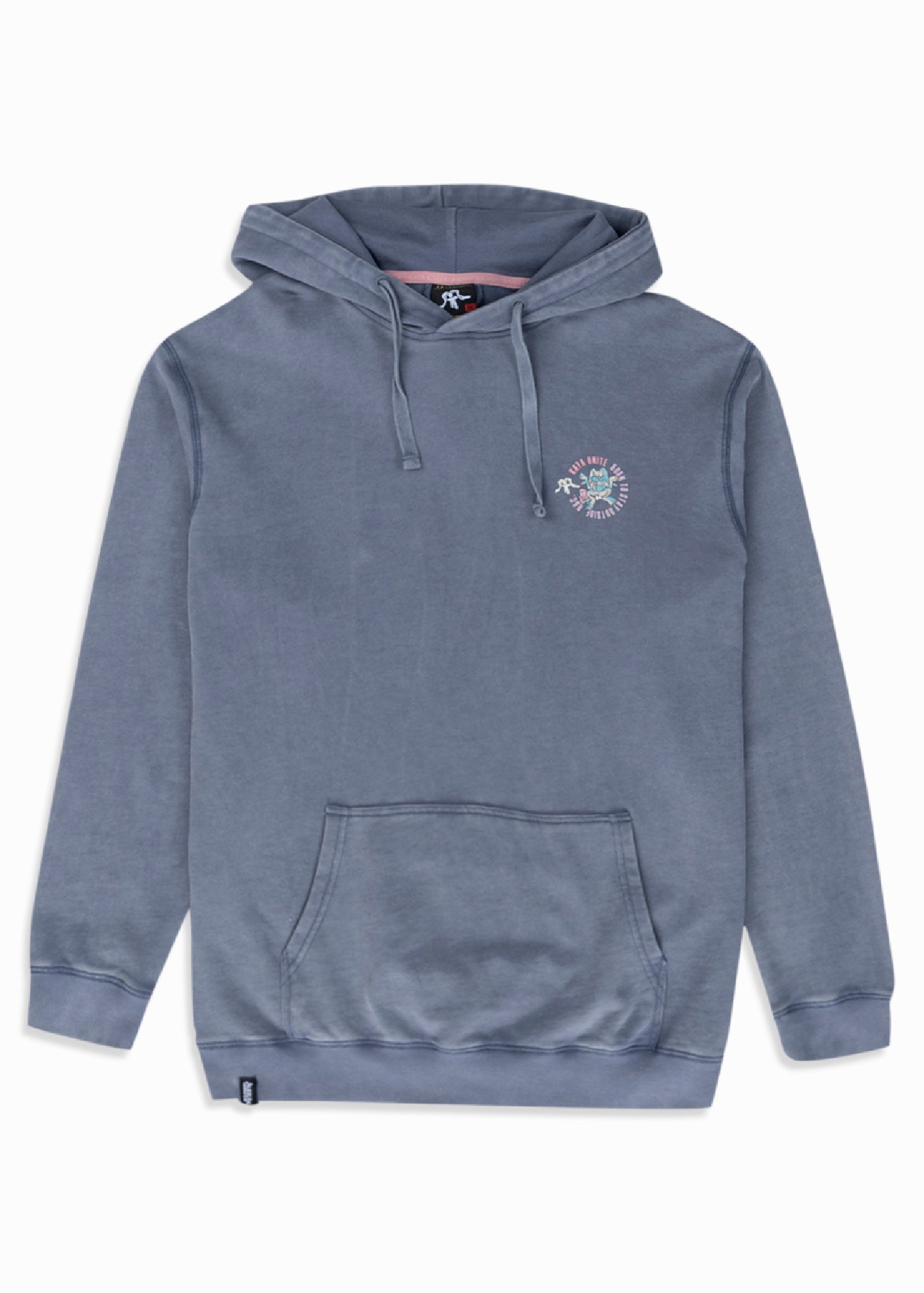 Polerón Hoodie Algodón Liviano Balance Hombre - Azul Slate Gray